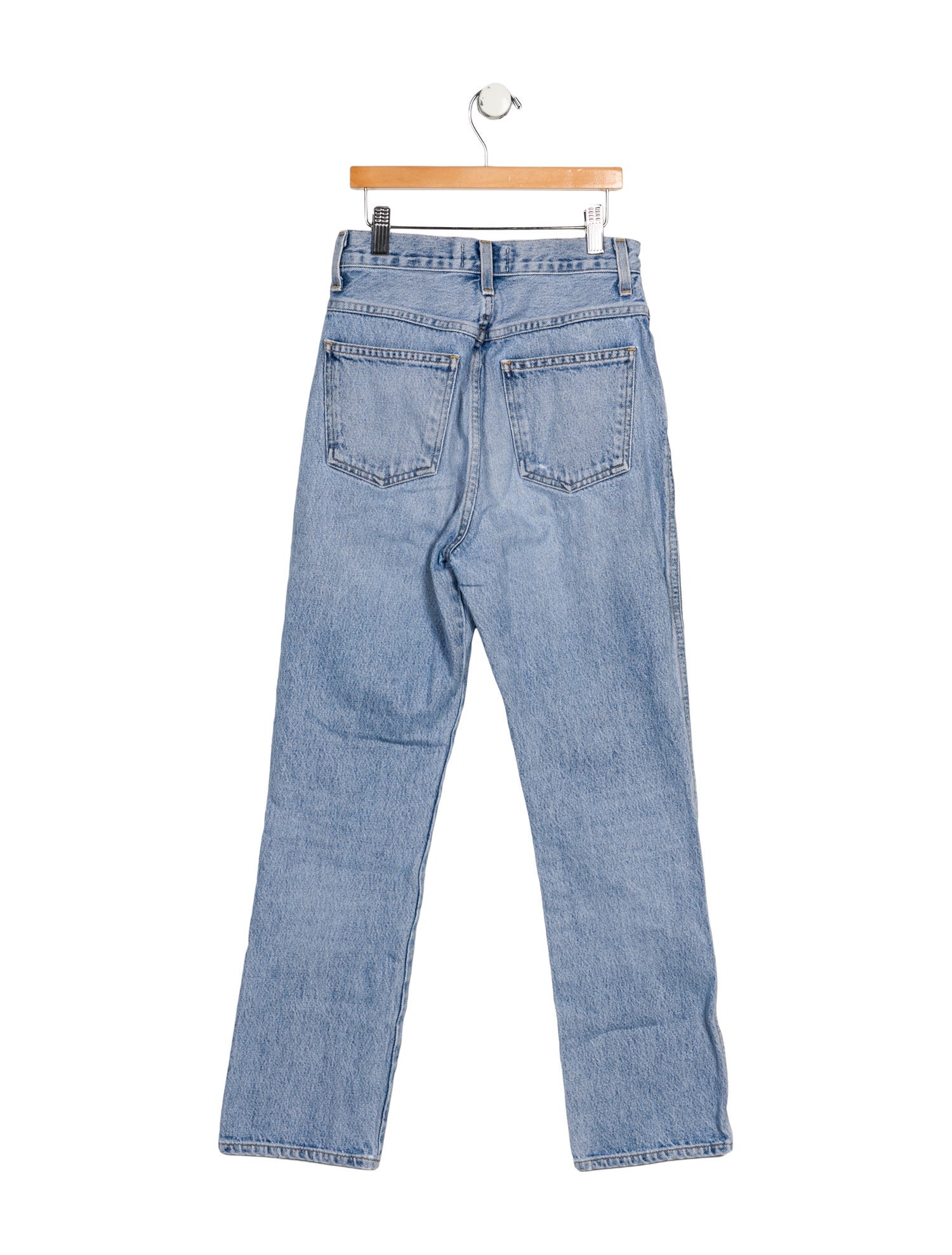 AGOLDE High-Rise Straight Leg Jeans