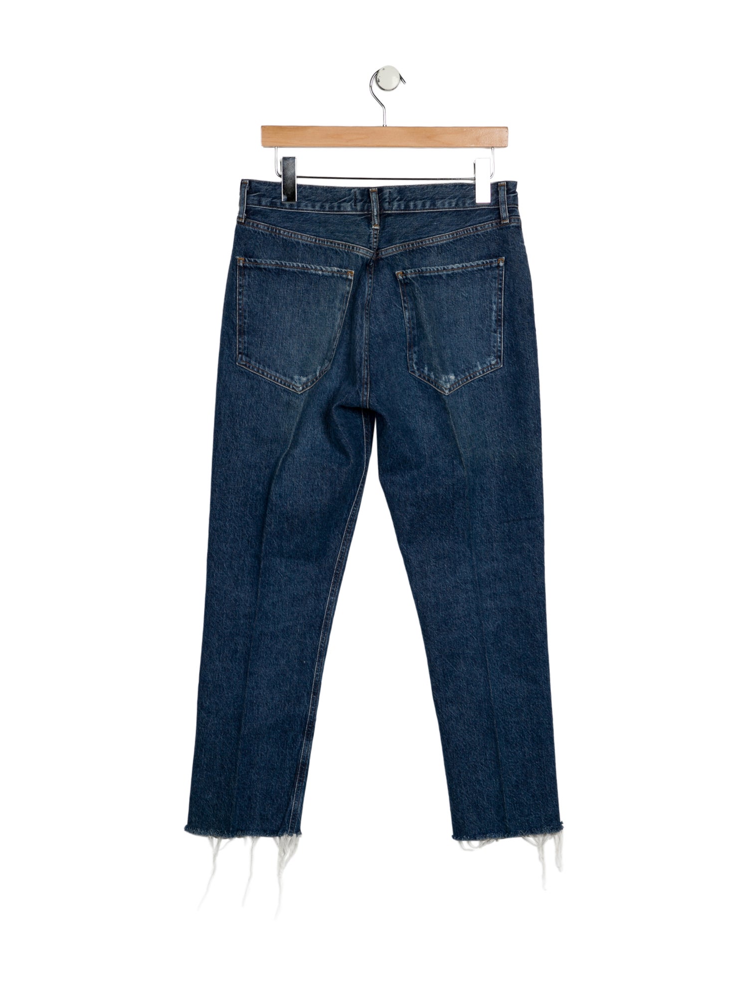 AGOLDE High-Rise Straight Leg Jeans