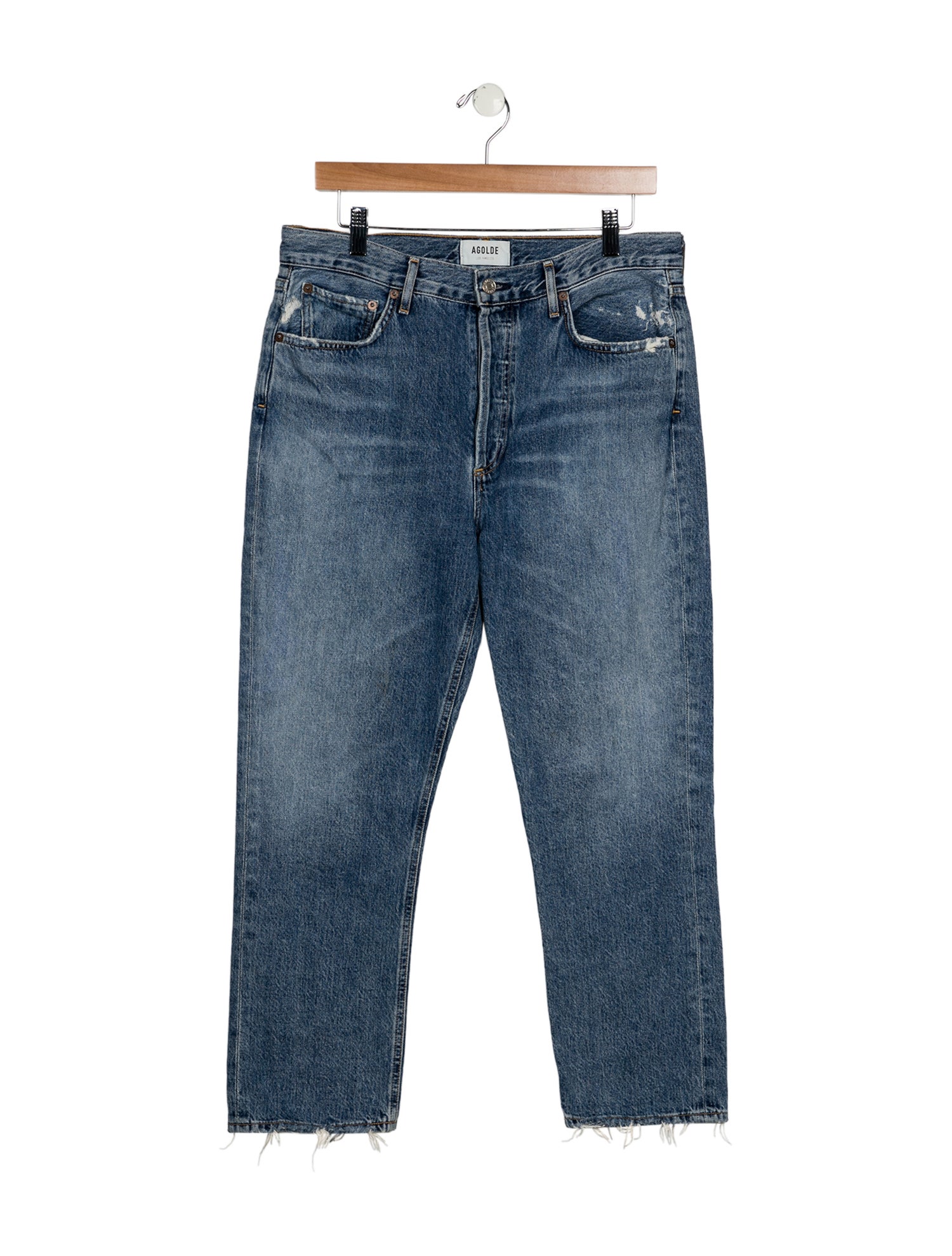 AGOLDE High-Rise Skinny Leg Jeans