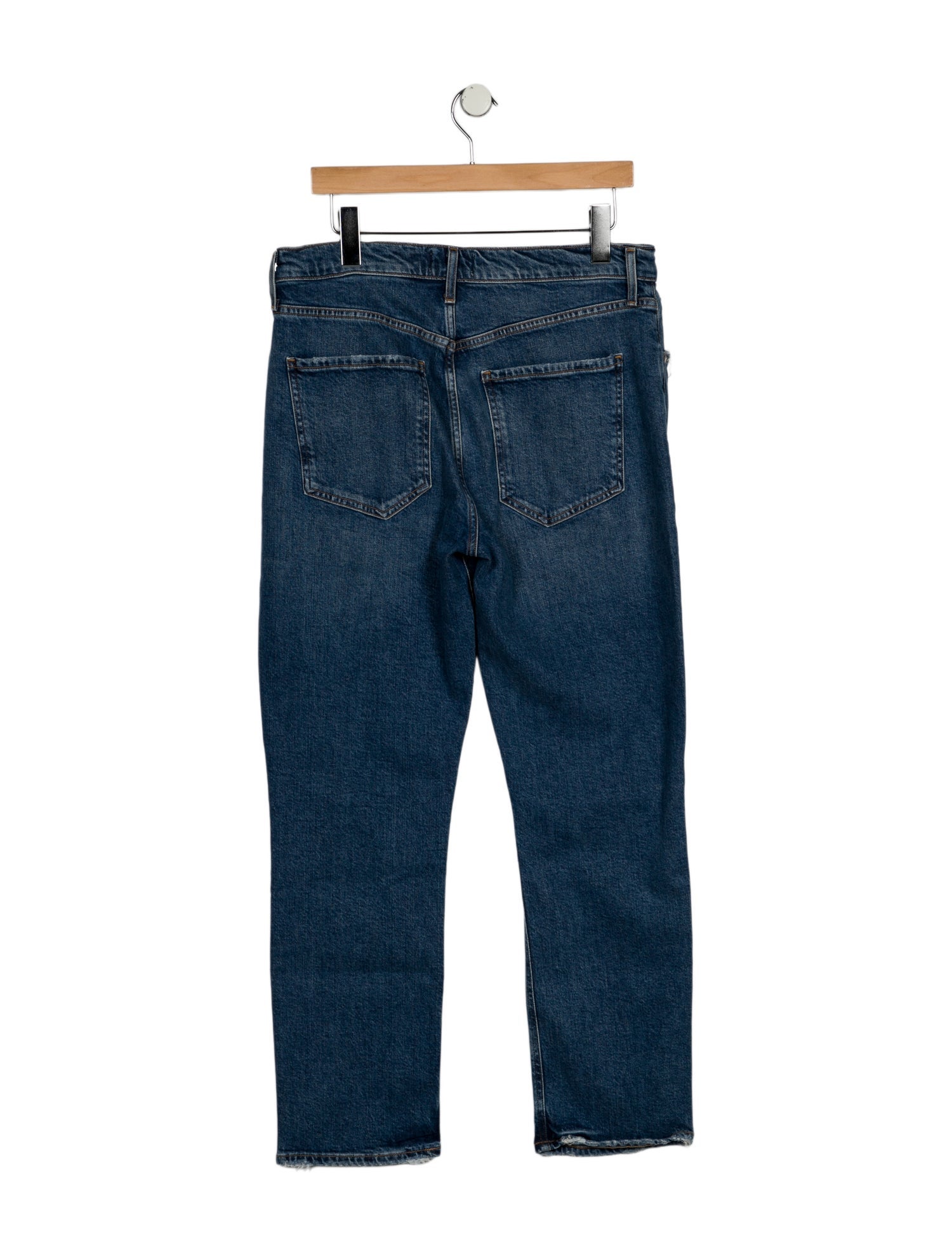 AGOLDE High-Rise Straight Leg Jeans