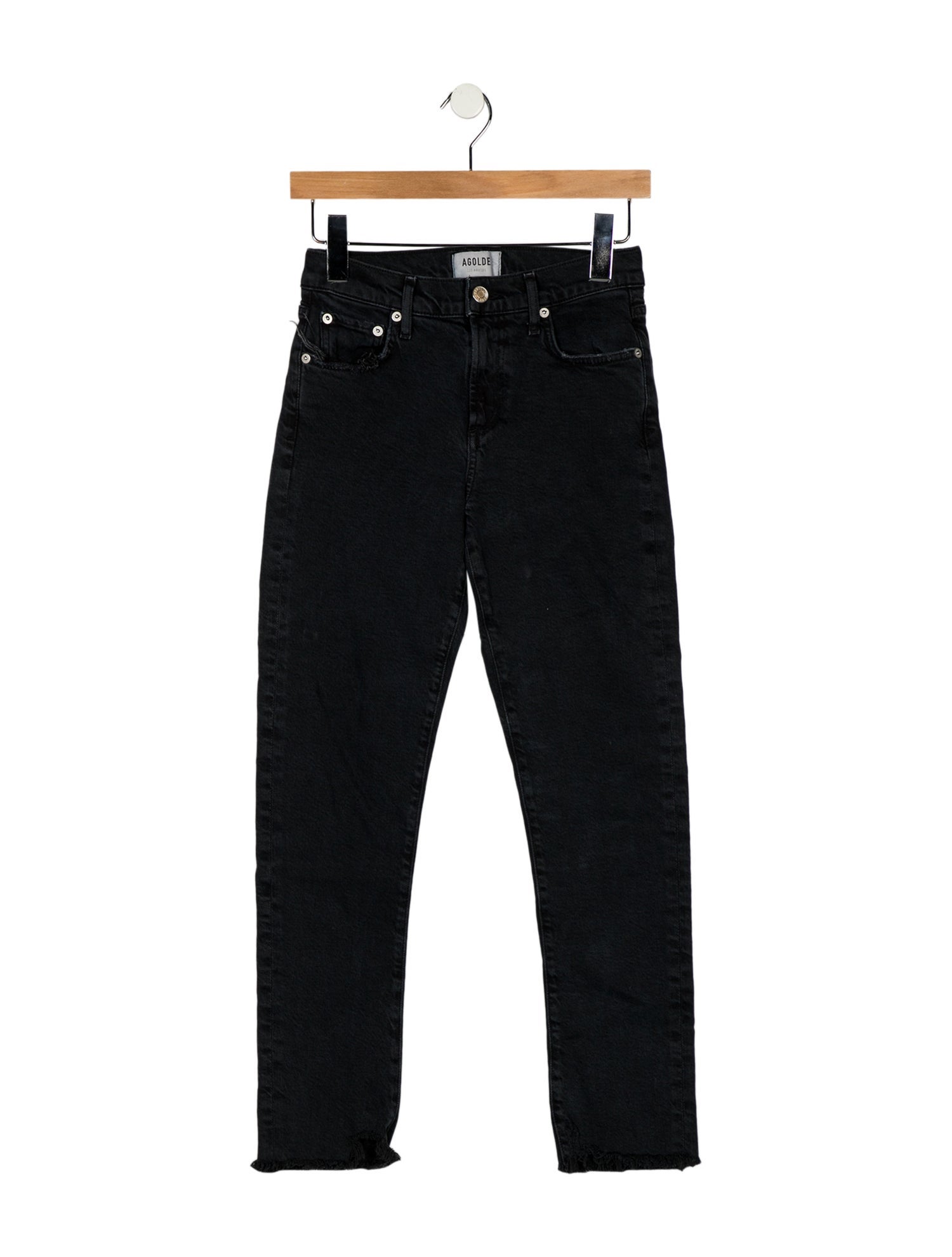 AGOLDE Mid-Rise Skinny Leg Jeans