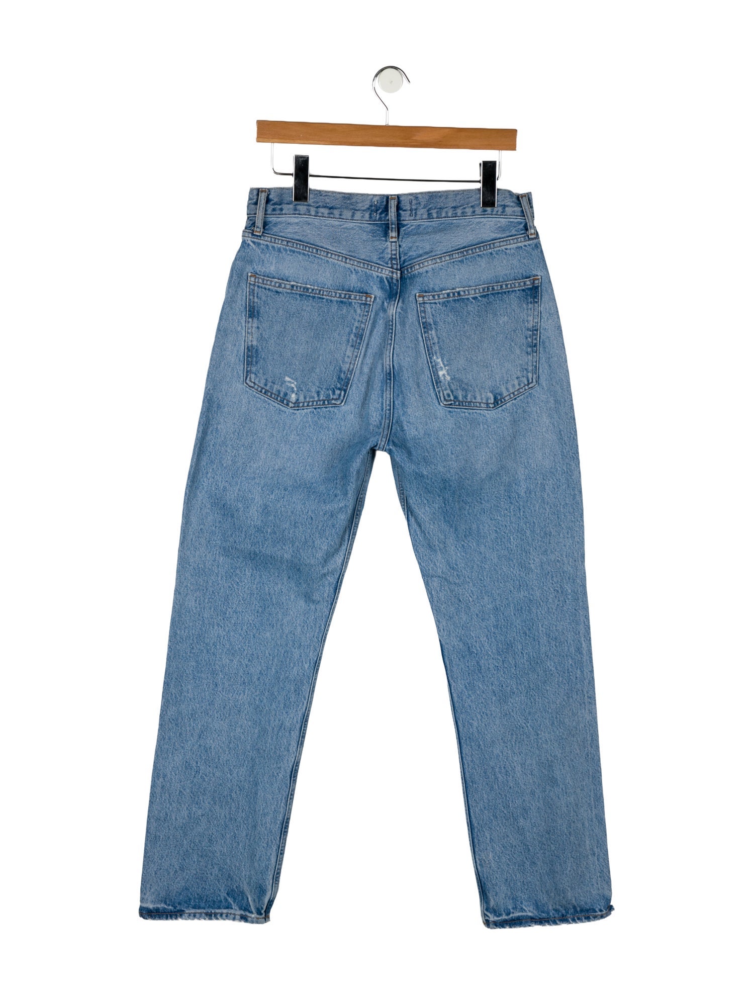 AGOLDE High-Rise Straight Leg Jeans