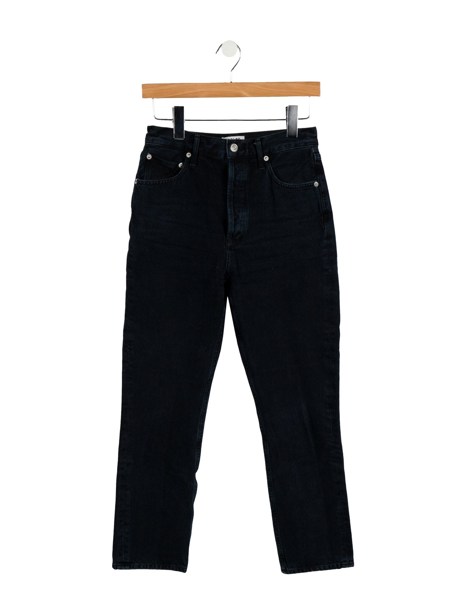 AGOLDE High-Rise Straight Leg Jeans