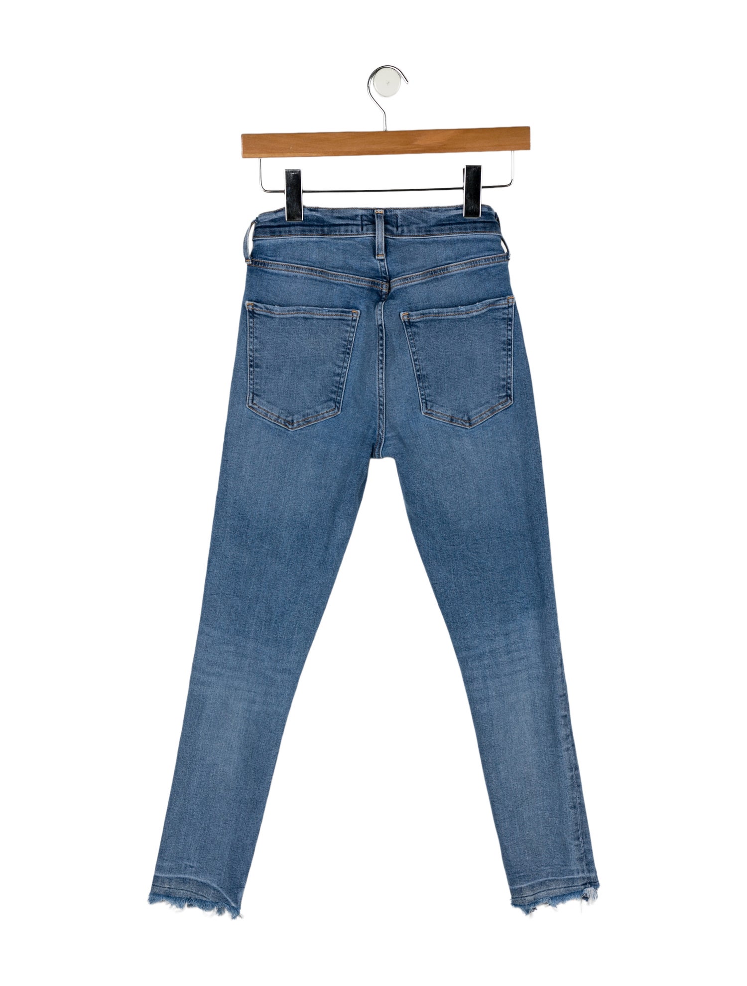 AGOLDE Mid-Rise Skinny Leg Jeans