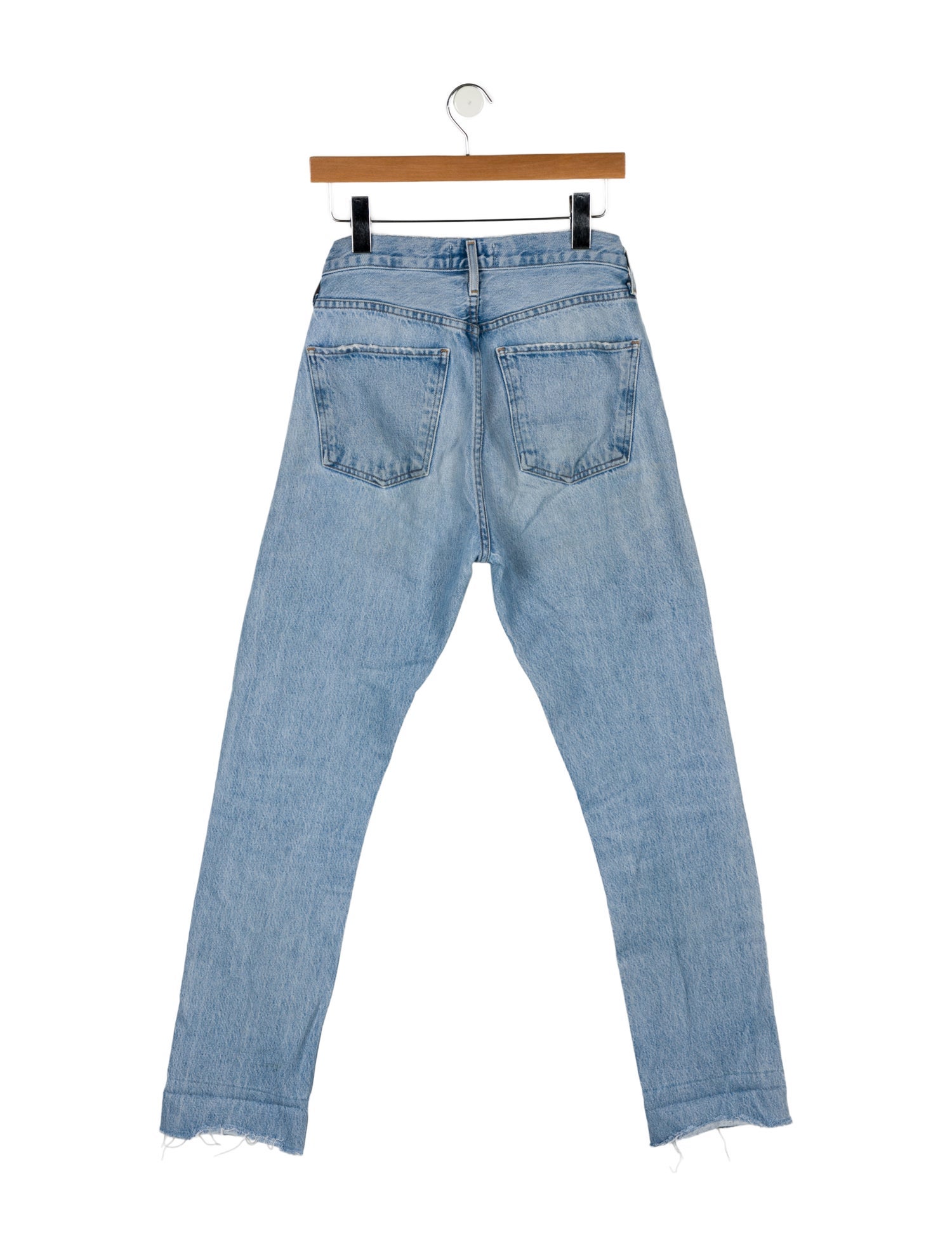 AGOLDE High-Rise Straight Leg Jeans