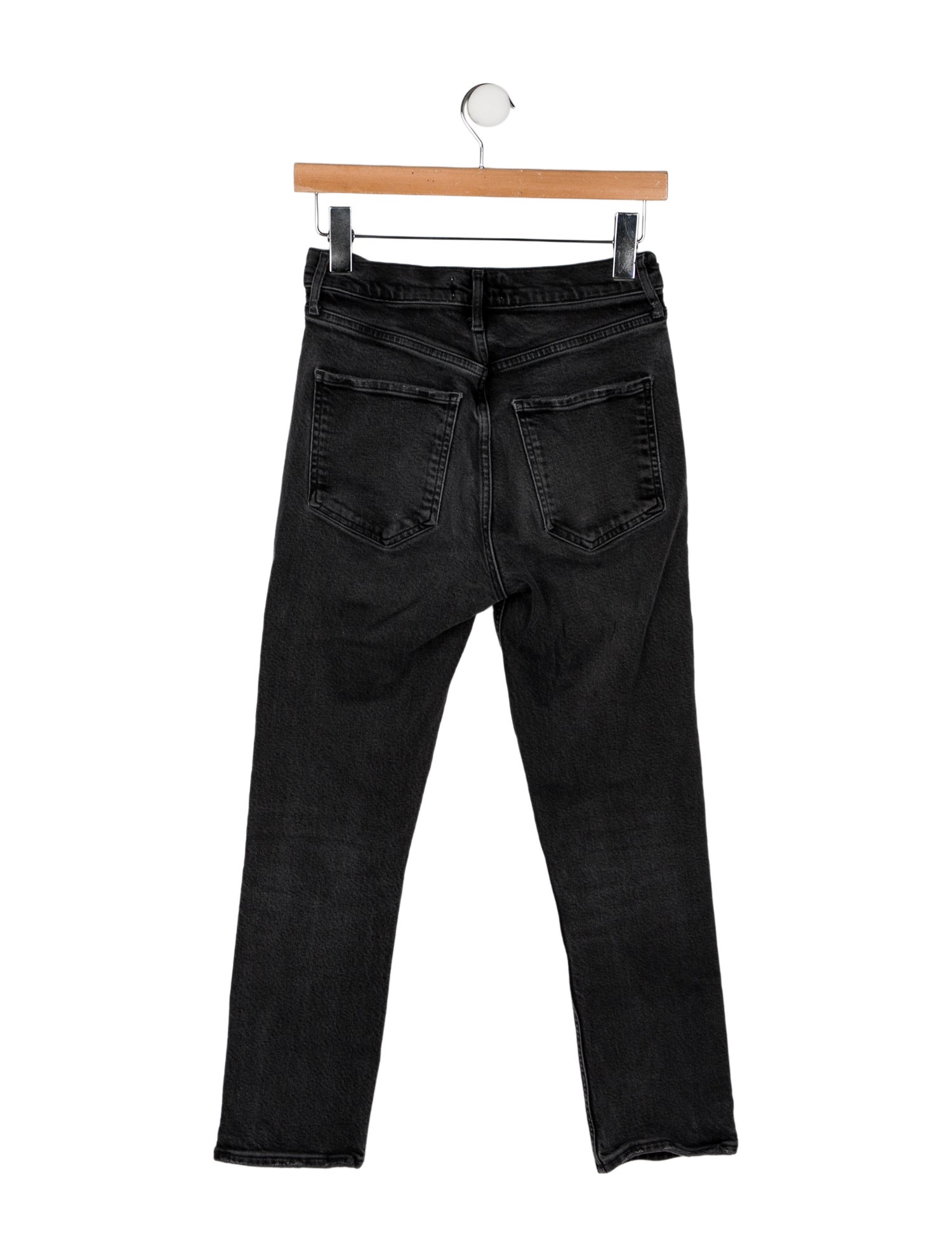 AGOLDE High-Rise Straight Leg Jeans