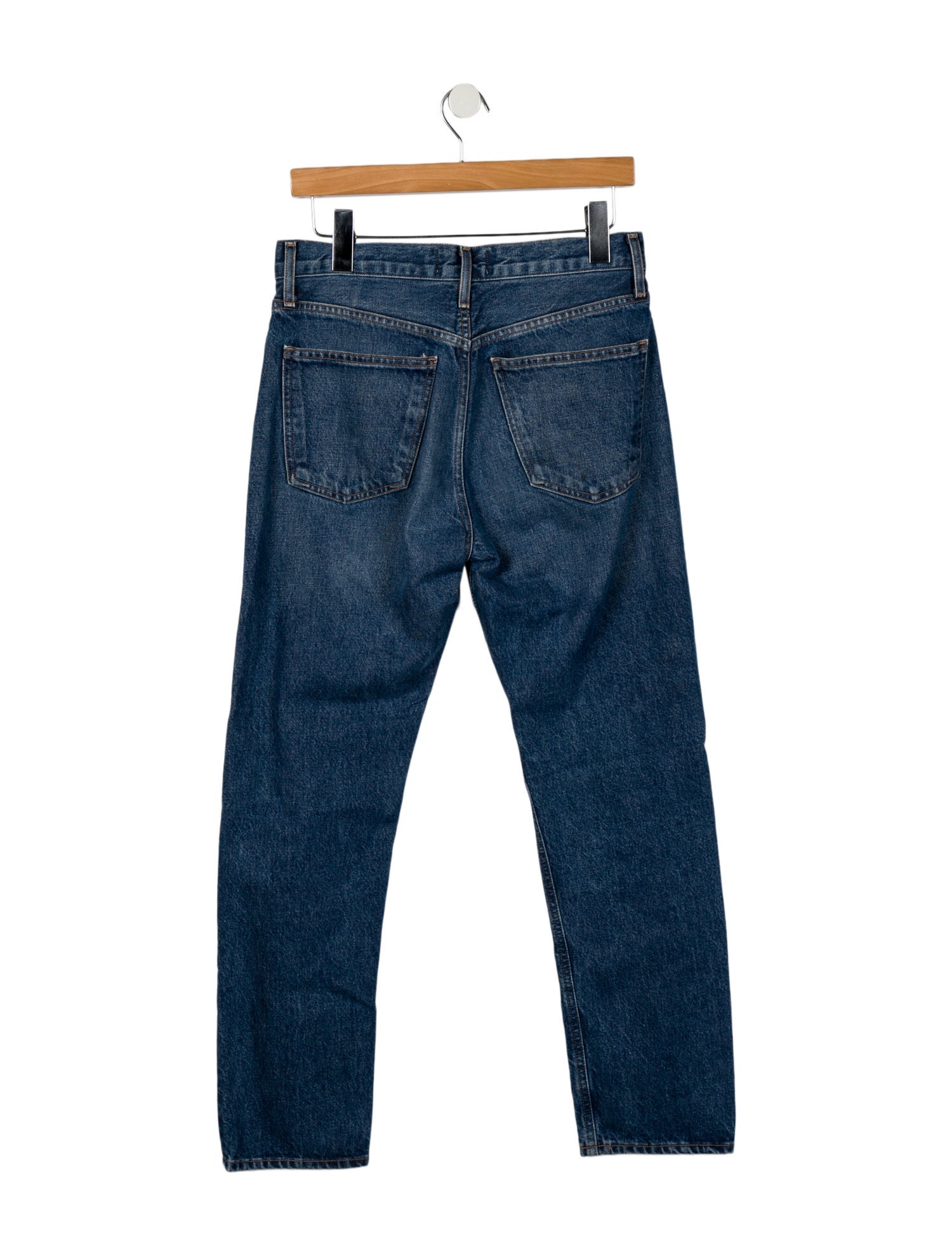 AGOLDE High-Rise Straight Leg Jeans