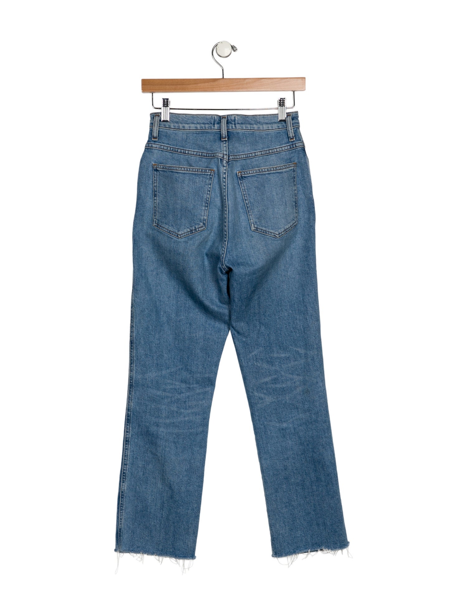 AGOLDE High-Rise Straight Leg Jeans