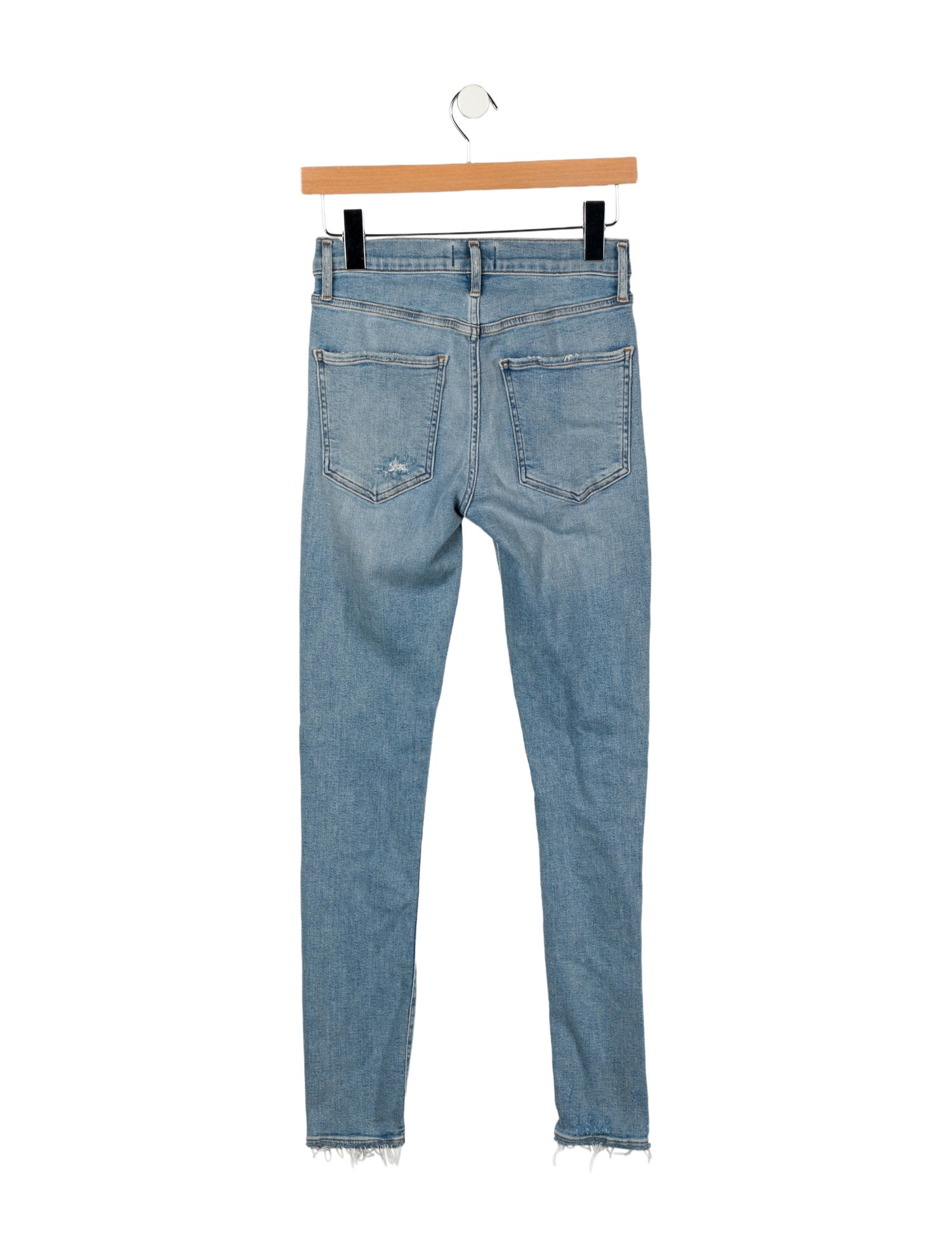 AGOLDE Mid-Rise Skinny Leg Jeans