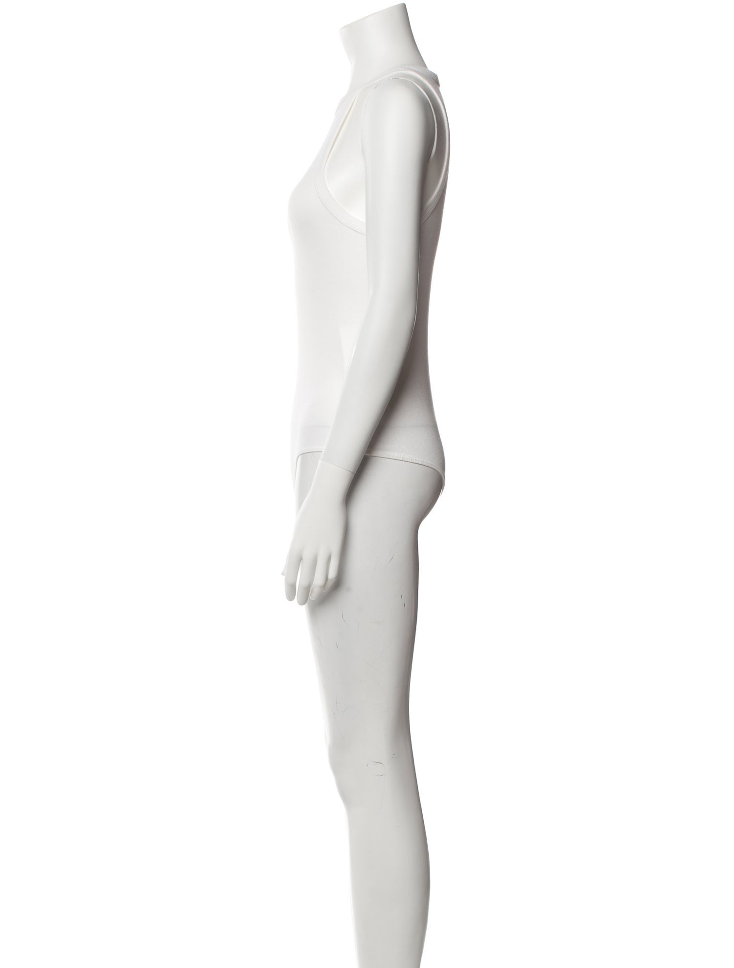 AGOLDE Crew Neck Sleeveless Bodysuit