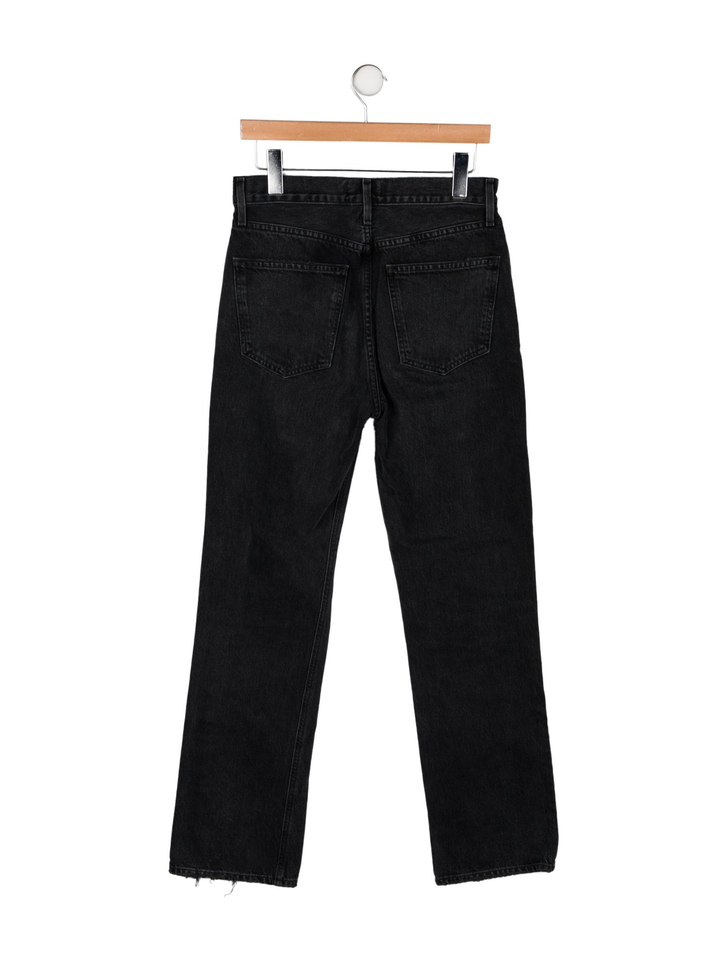 AGOLDE High-Rise Straight Leg Jeans