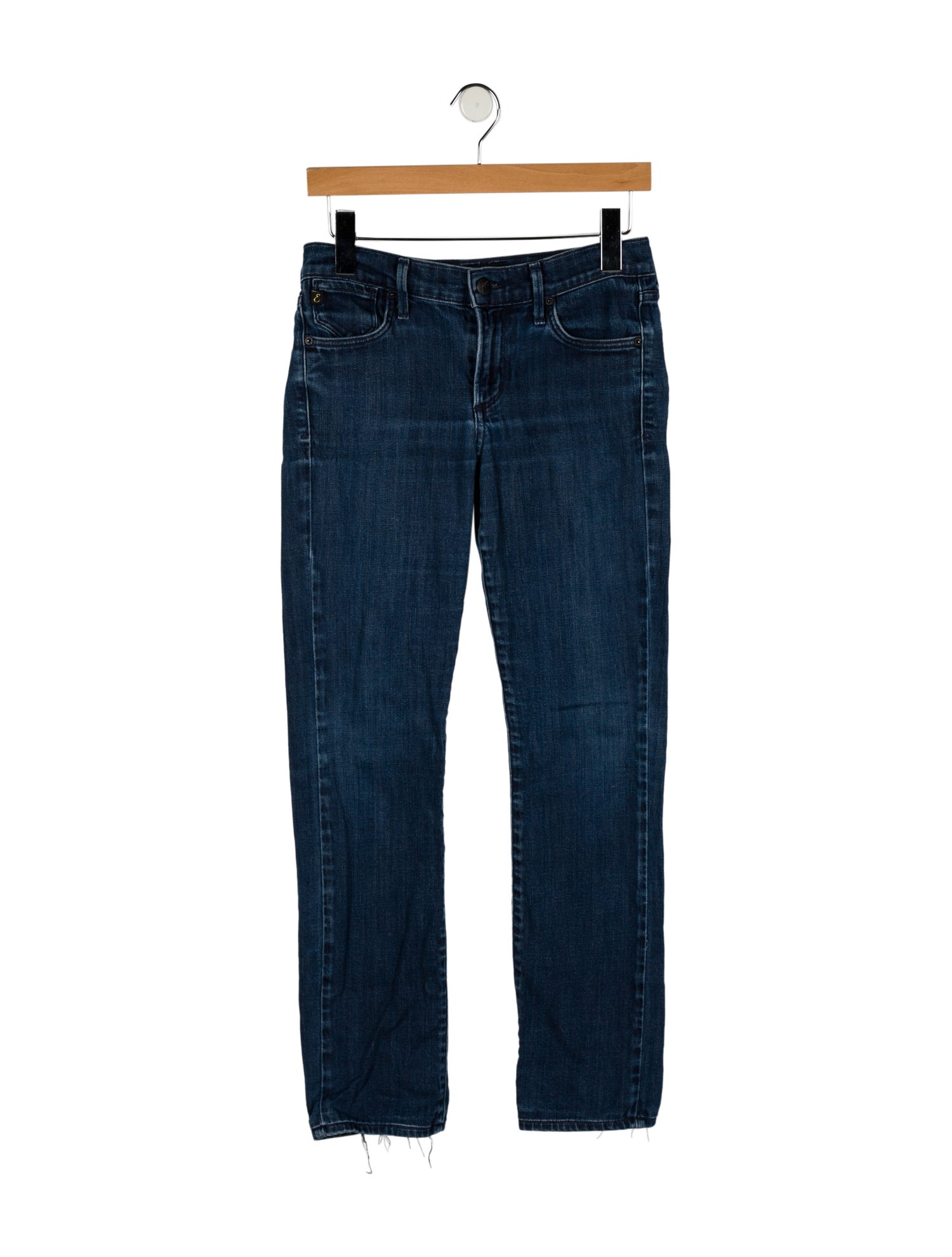 AGOLDE Mid-Rise Straight Leg Jeans