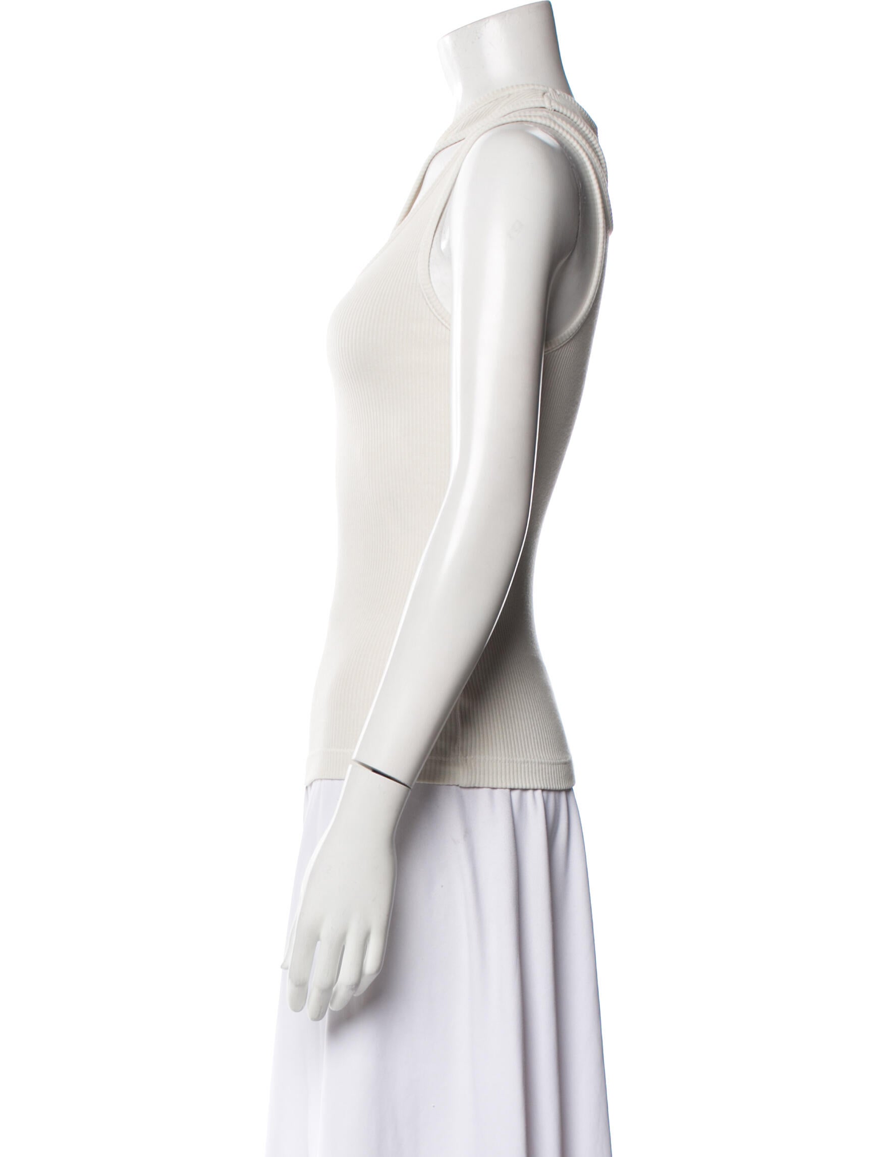 AGOLDE Asymmetrical Sleeveless Top