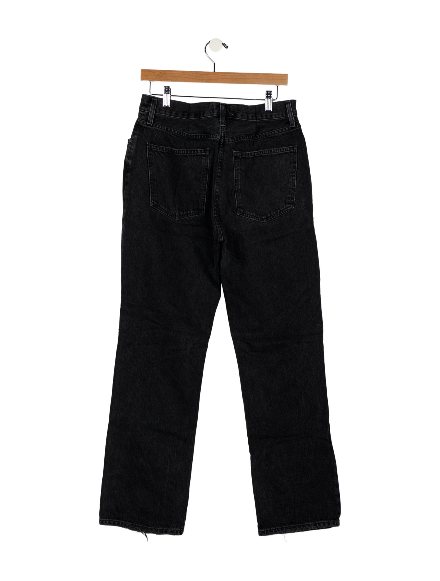AGOLDE High-Rise Straight Leg Jeans