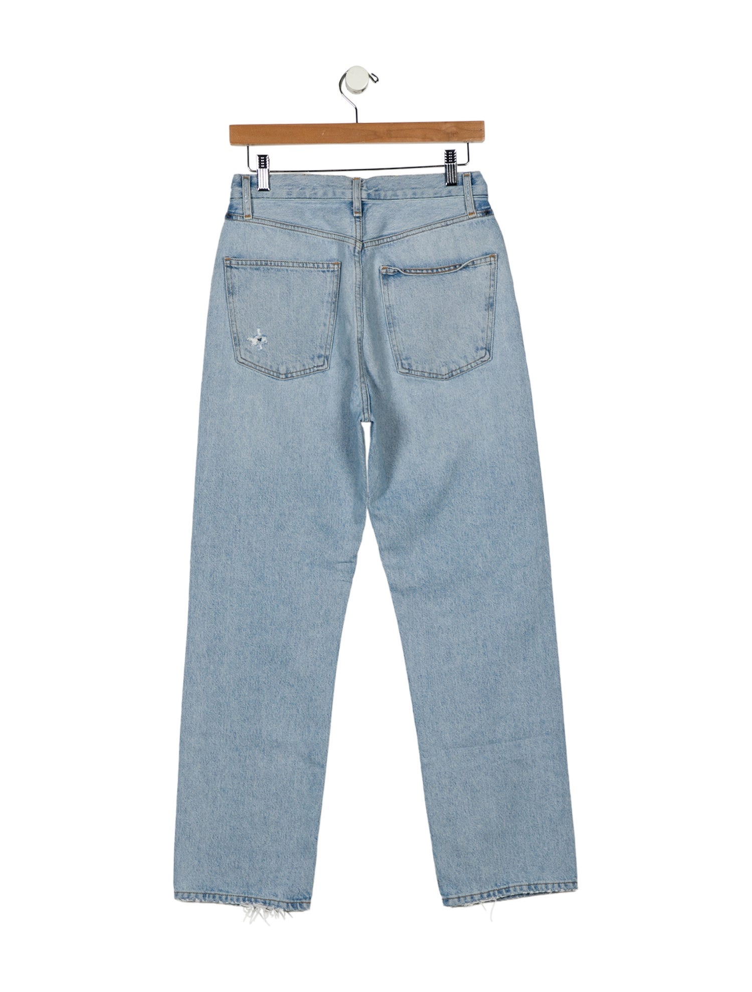 AGOLDE High-Rise Straight Leg Jeans