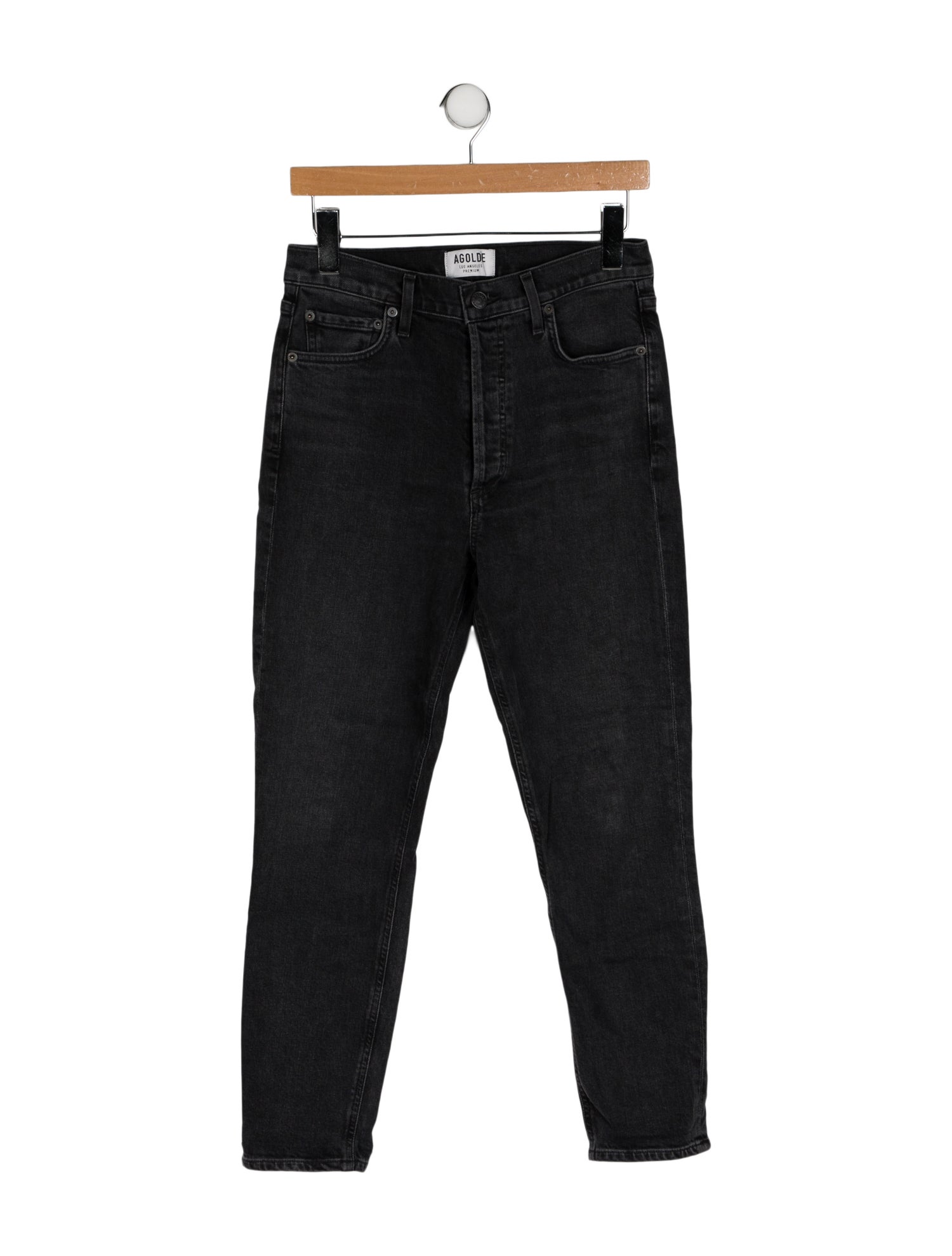 AGOLDE High-Rise Skinny Leg Jeans