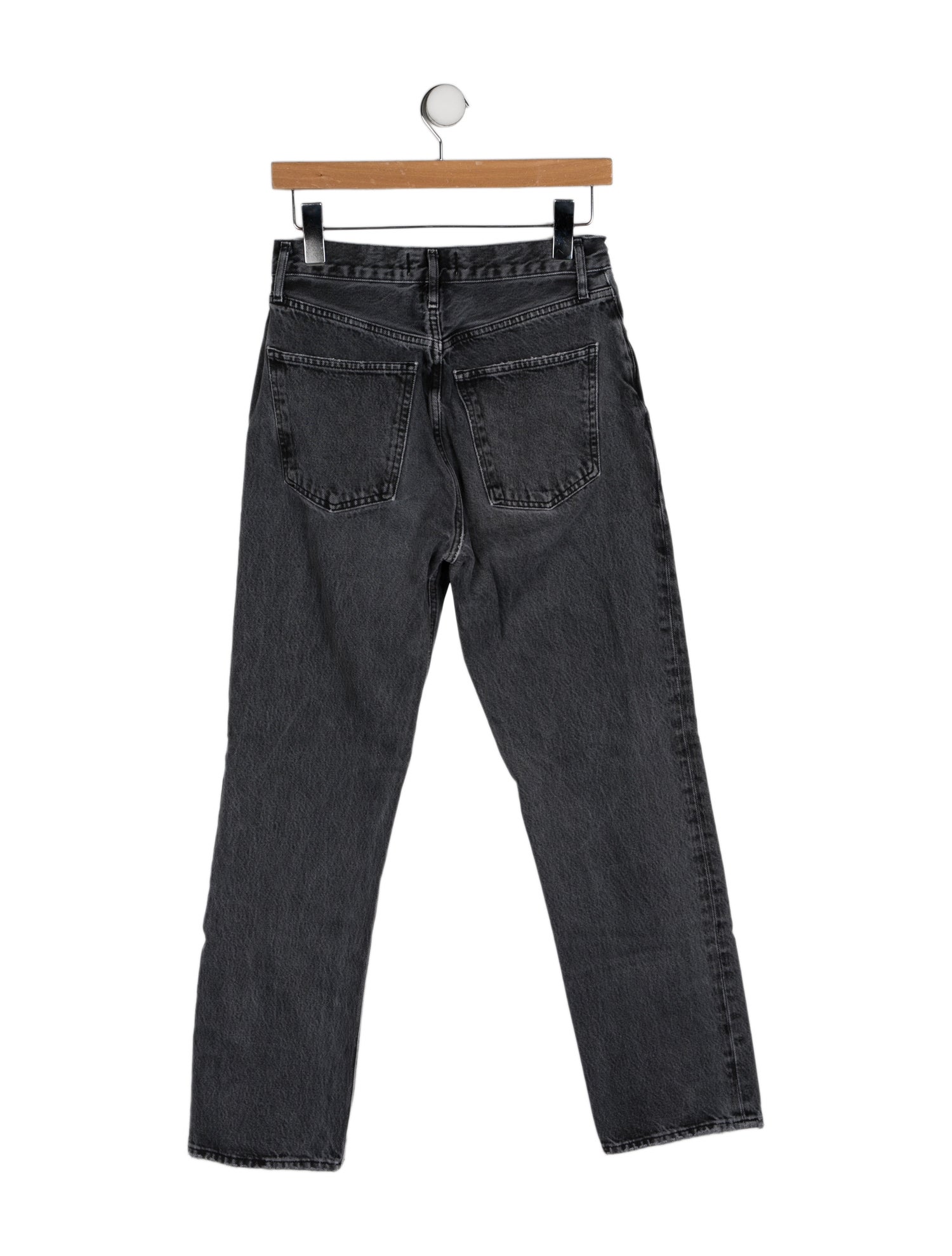 AGOLDE High-Rise Straight Leg Jeans