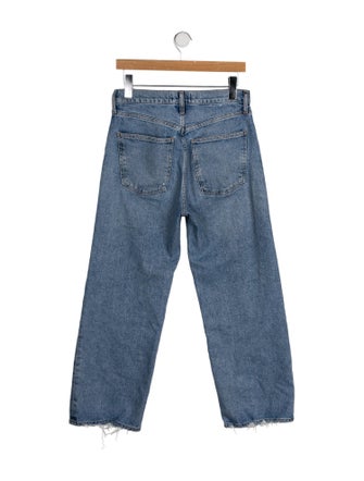AGOLDE High-Rise Straight Leg Jeans