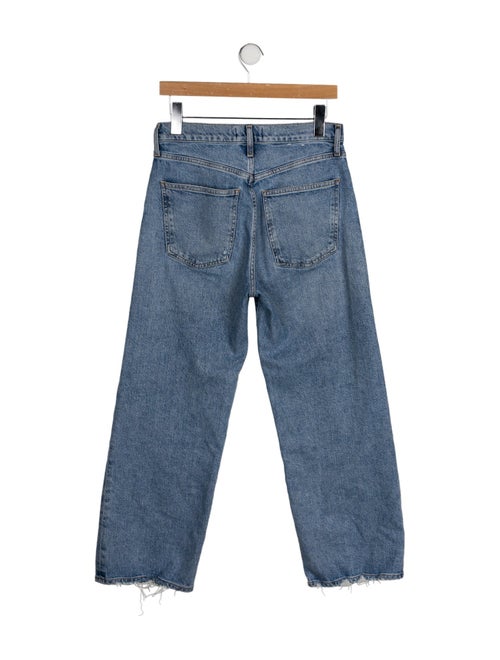 AGOLDE High-Rise Straight Leg Jeans