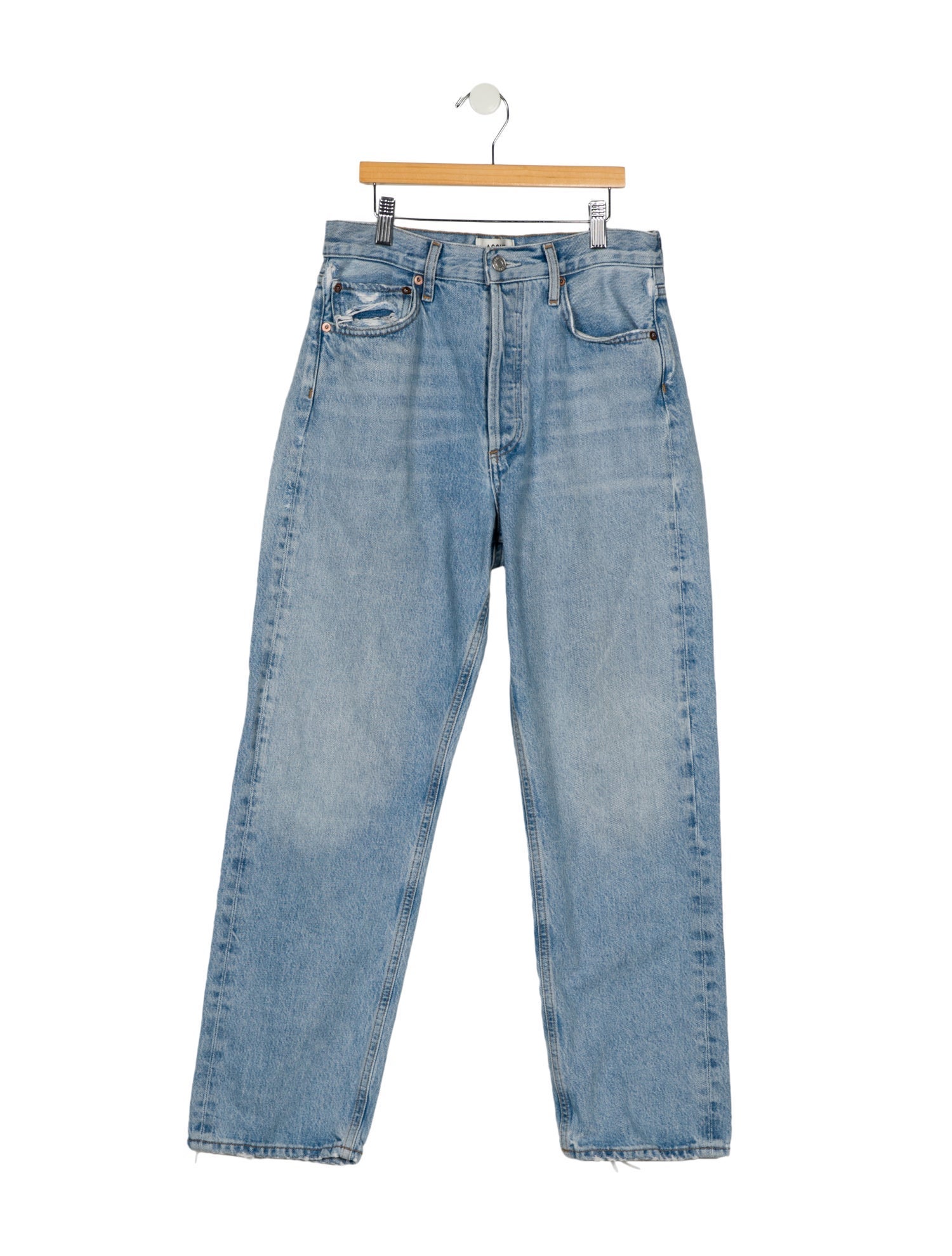 AGOLDE High-Rise Straight Leg Jeans w/ Tags