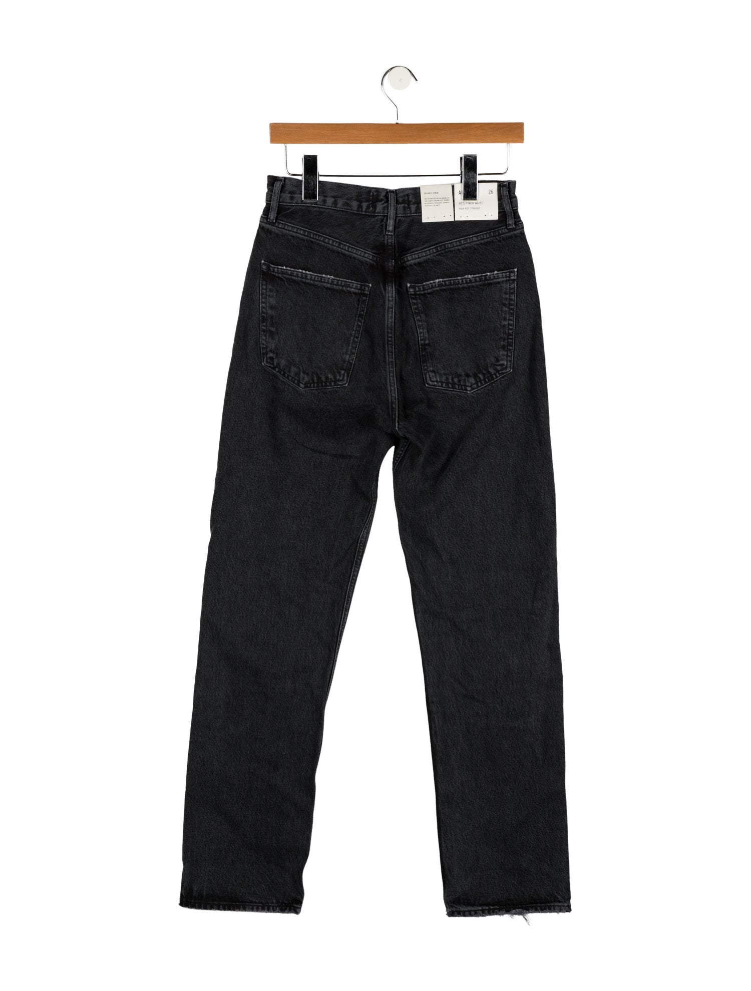 AGOLDE High-Rise Straight Leg Jeans