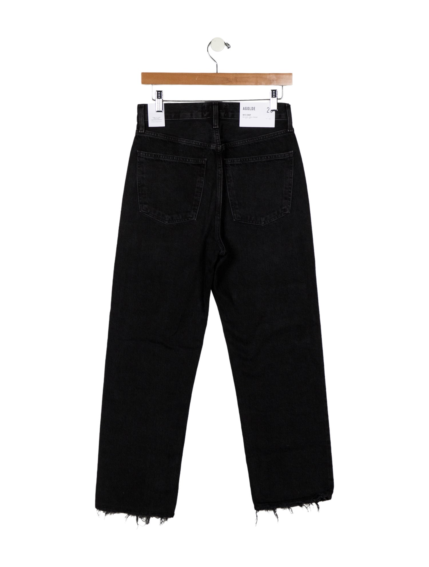 AGOLDE High-Rise Straight Leg Jeans