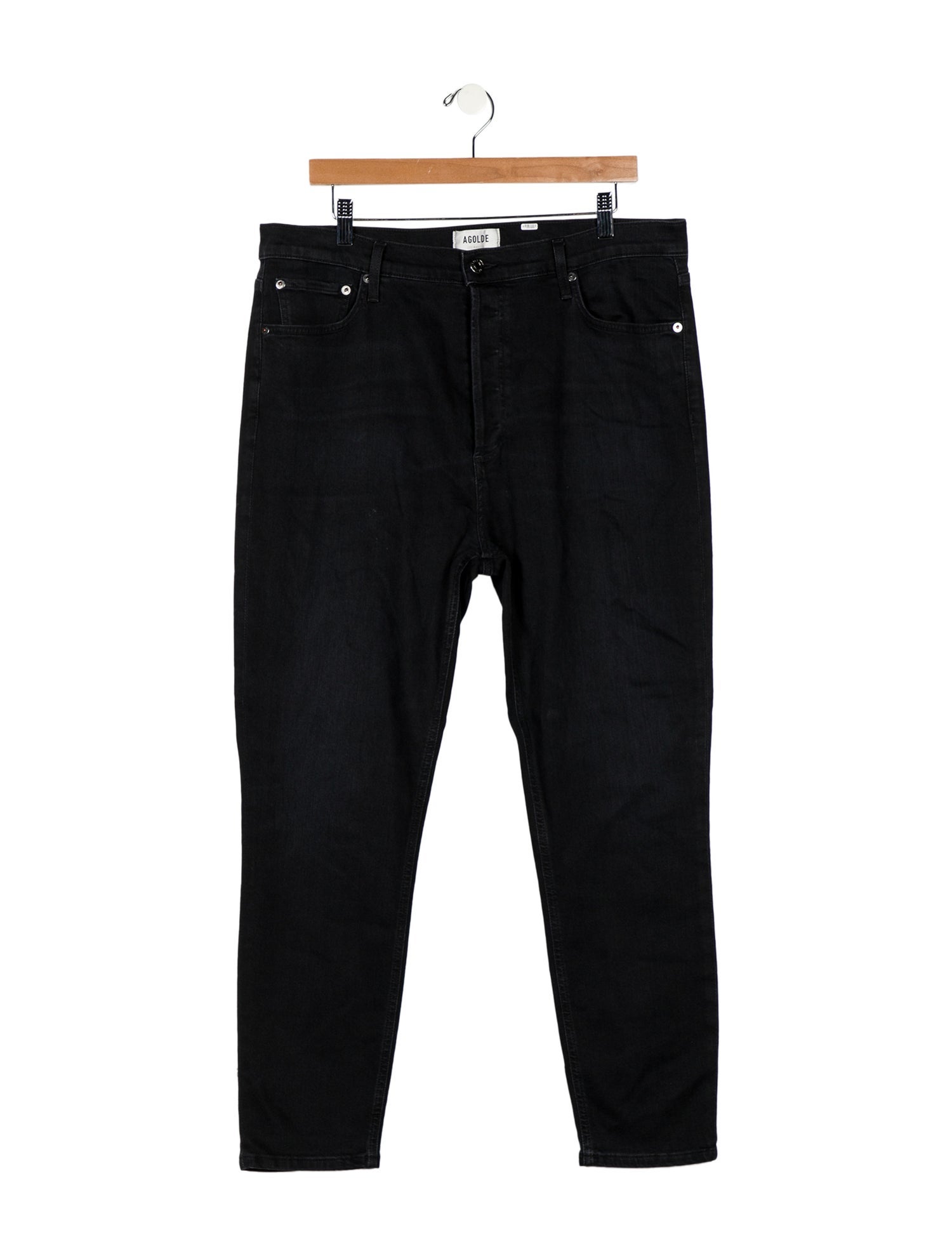 AGOLDE High-Rise Straight Leg Jeans