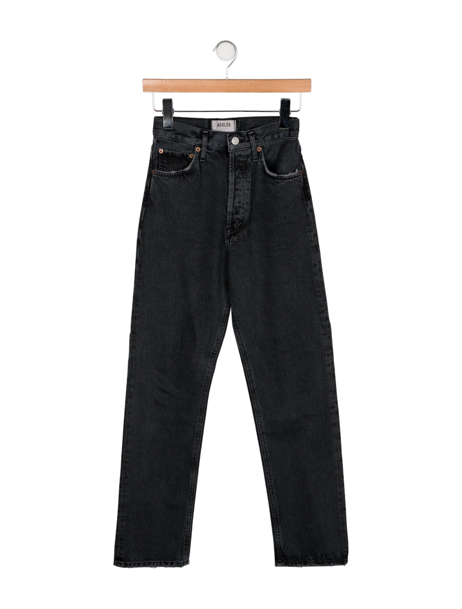 AGOLDE High-Rise Straight Leg Jeans