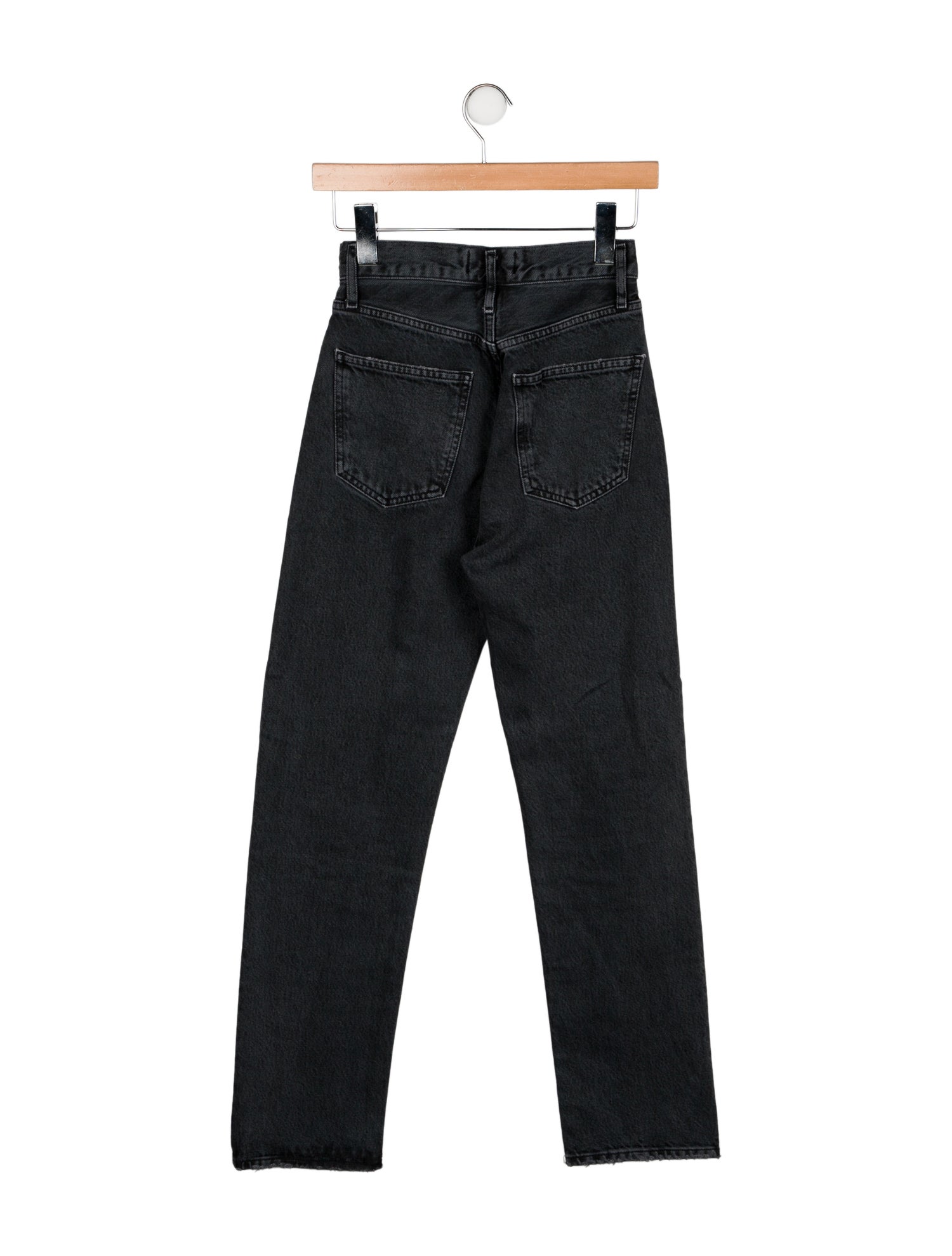 AGOLDE High-Rise Straight Leg Jeans