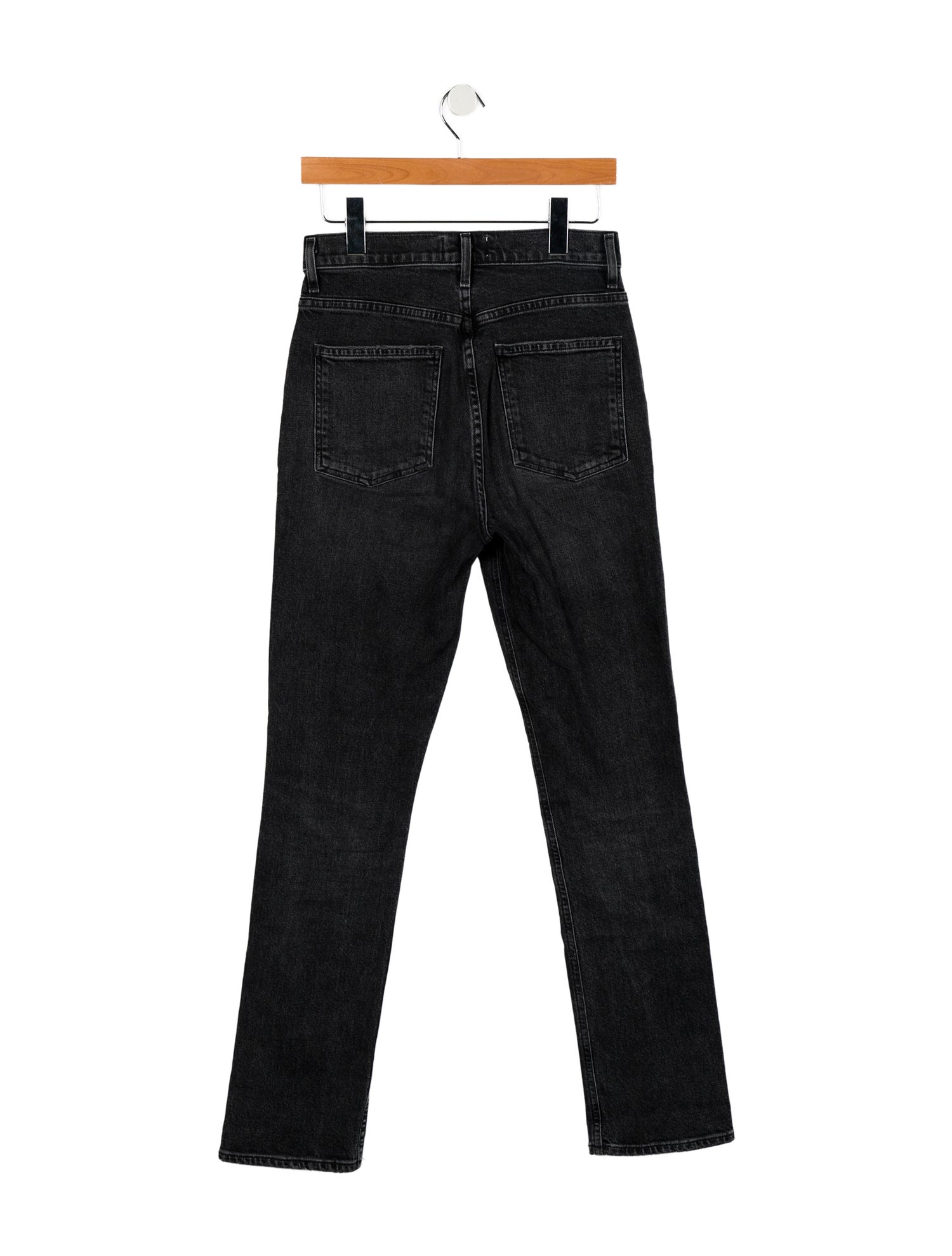 AGOLDE High-Rise Straight Leg Jeans