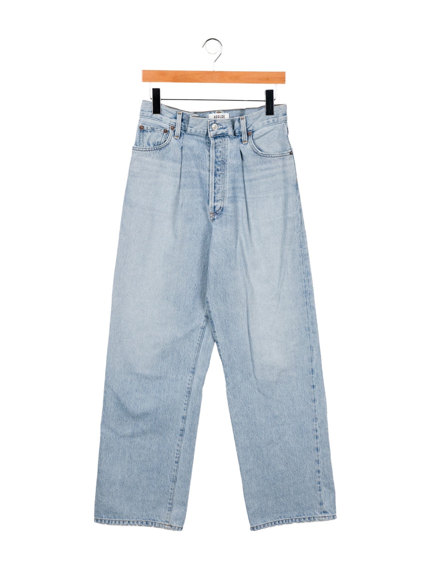 AGOLDE High-Rise Wide Leg Jeans