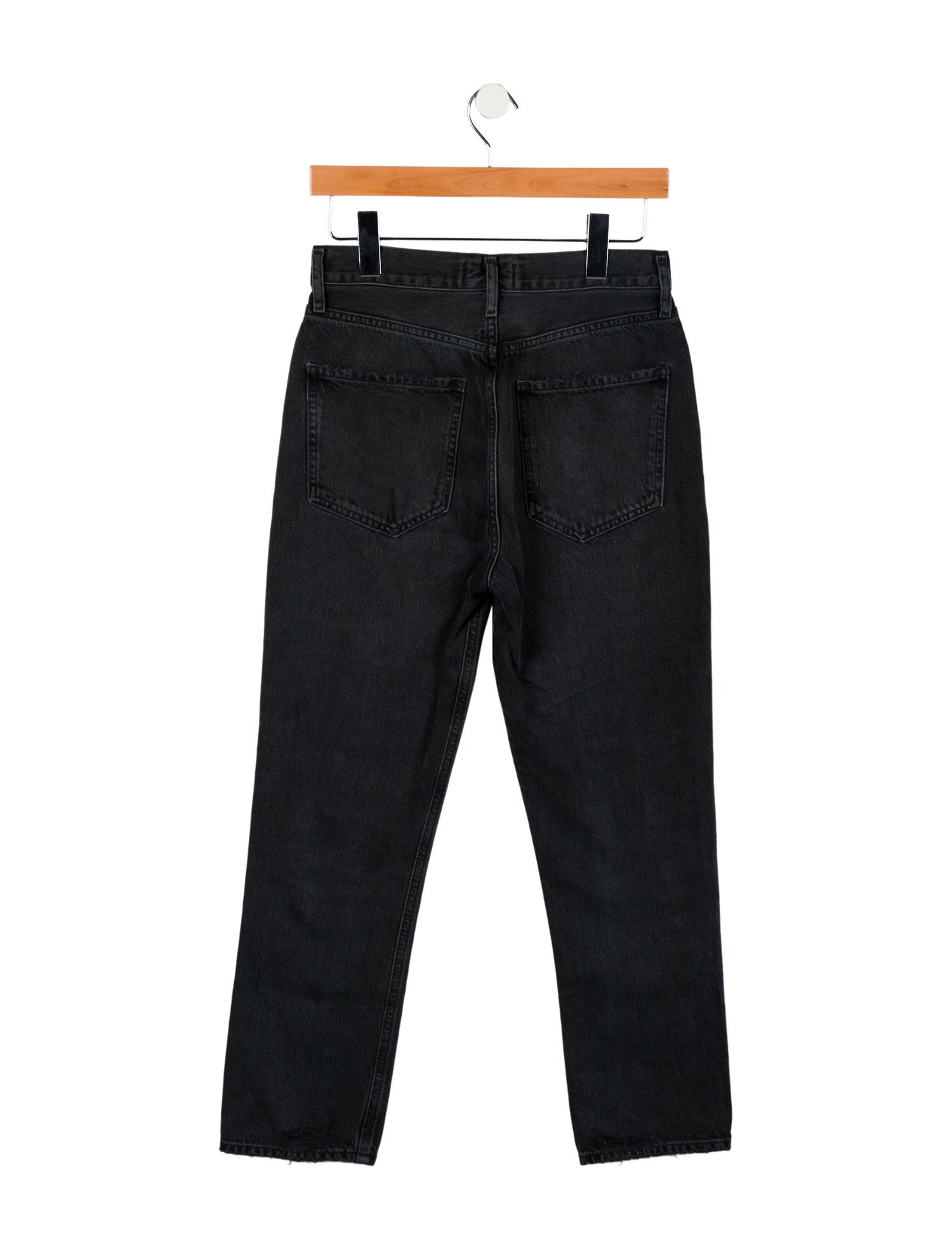 AGOLDE High-Rise Straight Leg Jeans