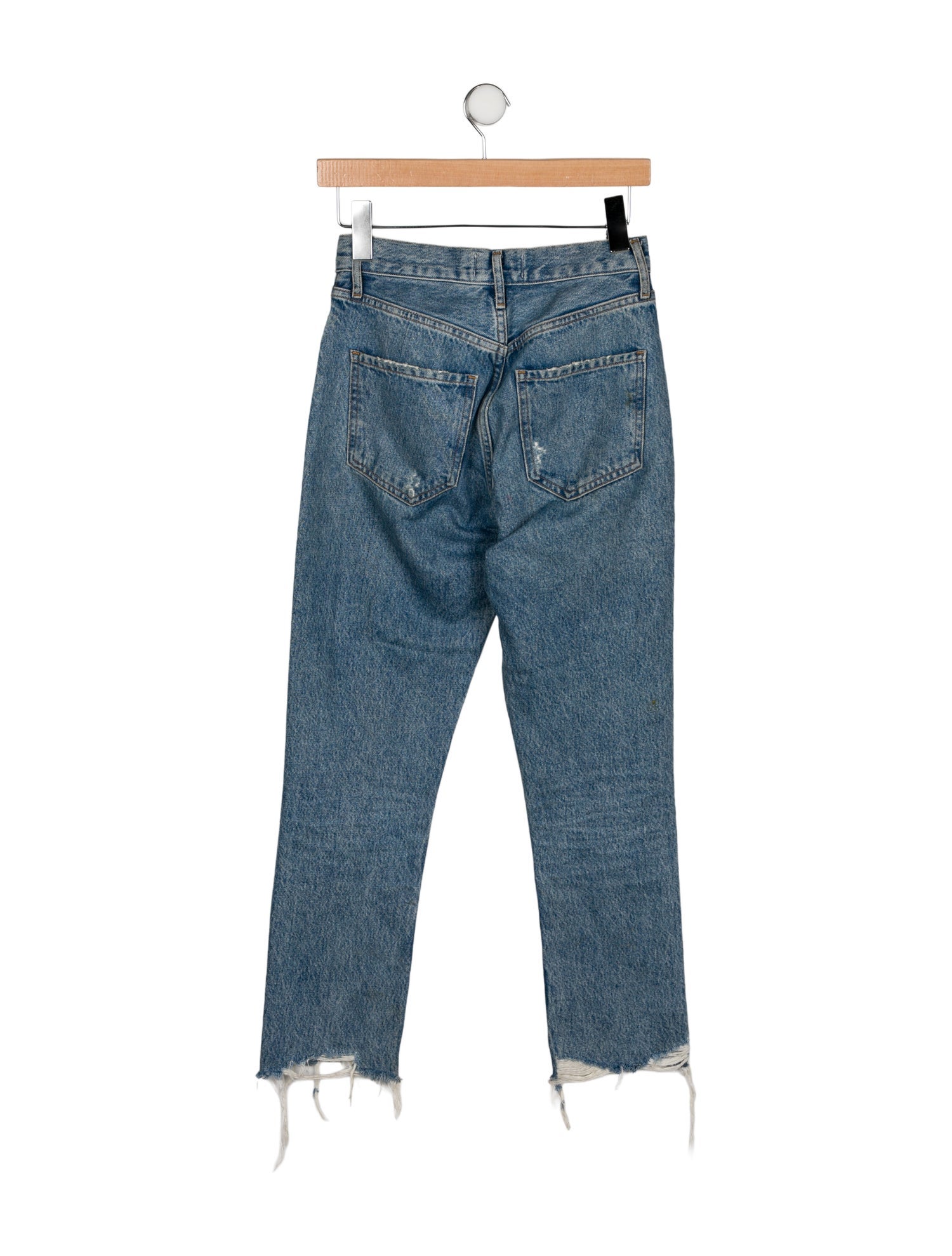 AGOLDE Mid-Rise Skinny Leg Jeans