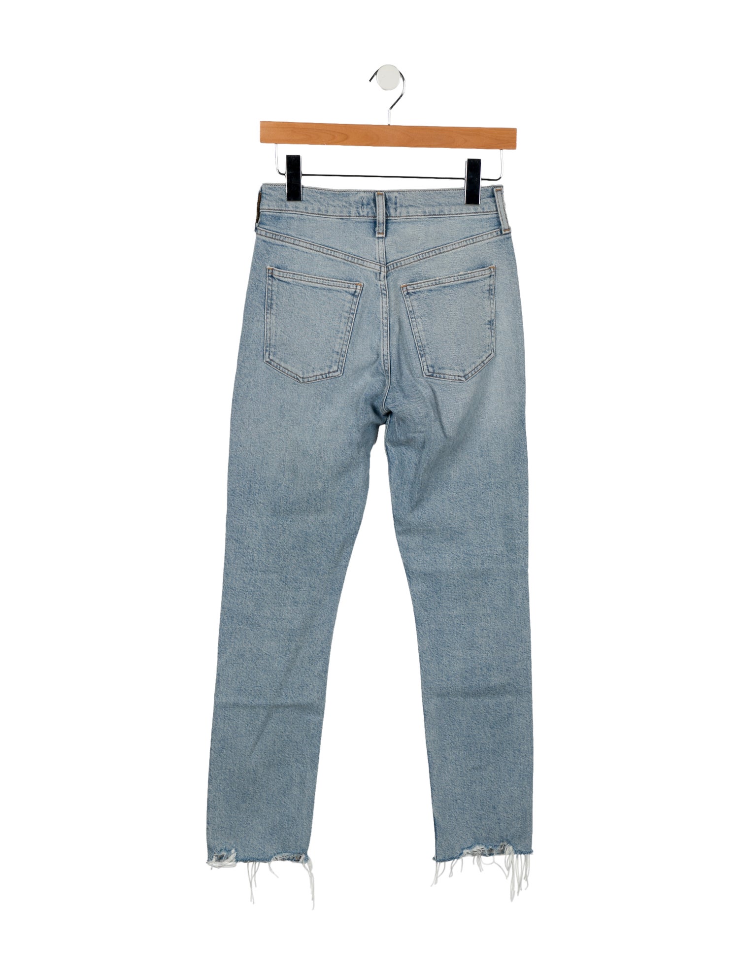 AGOLDE Mid-Rise Skinny Leg Jeans