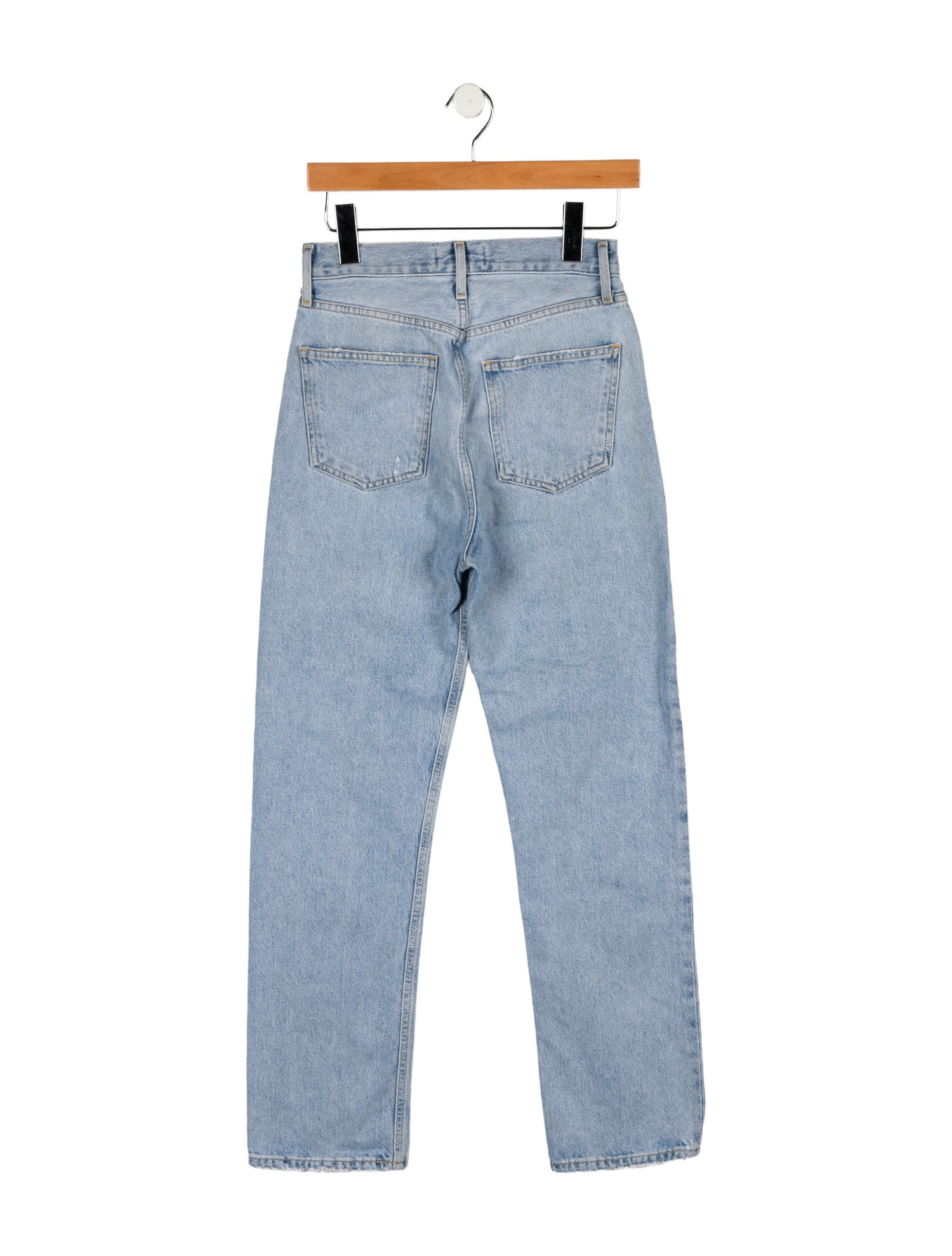 AGOLDE High-Rise Straight Leg Jeans