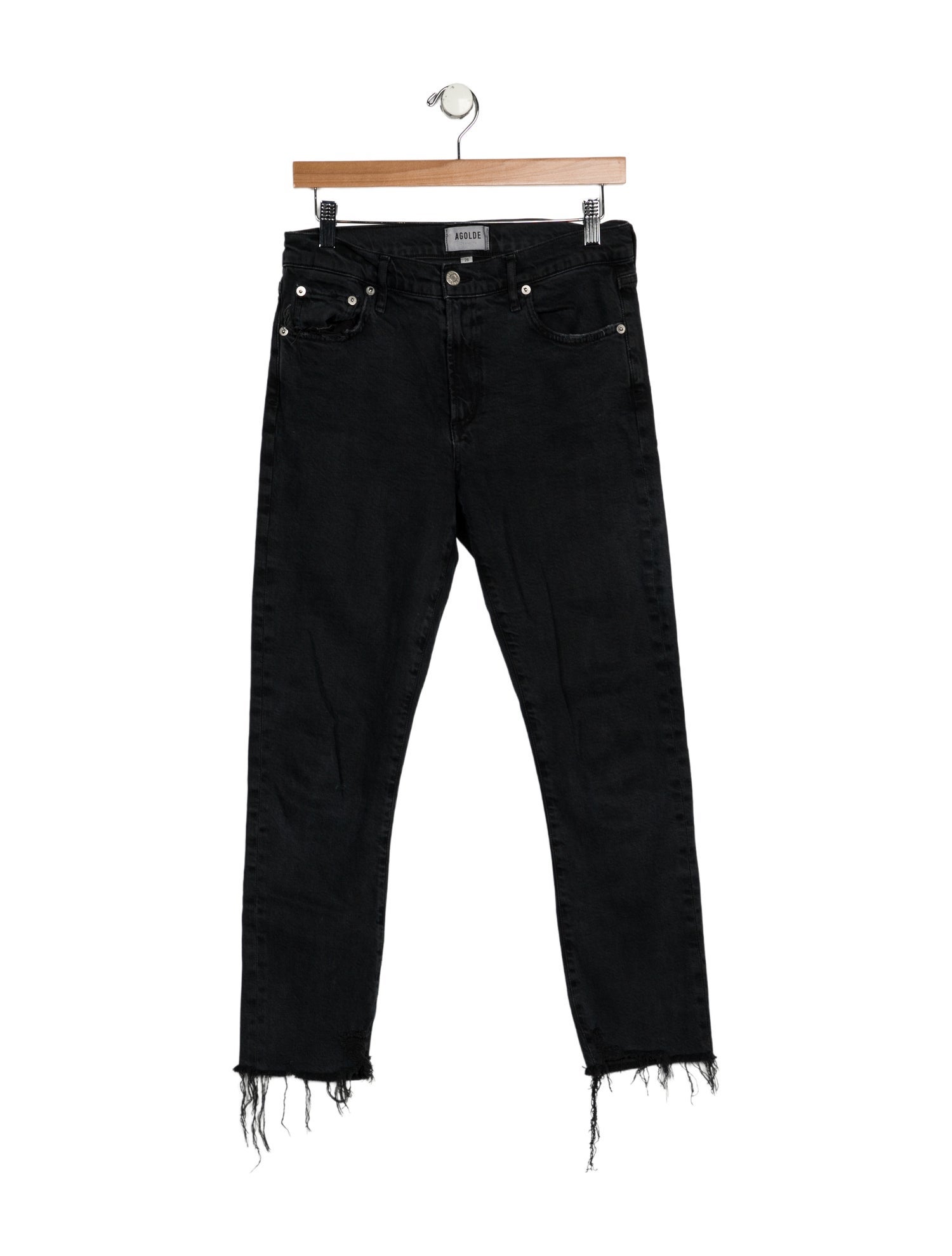 AGOLDE Mid-Rise Skinny Leg Jeans