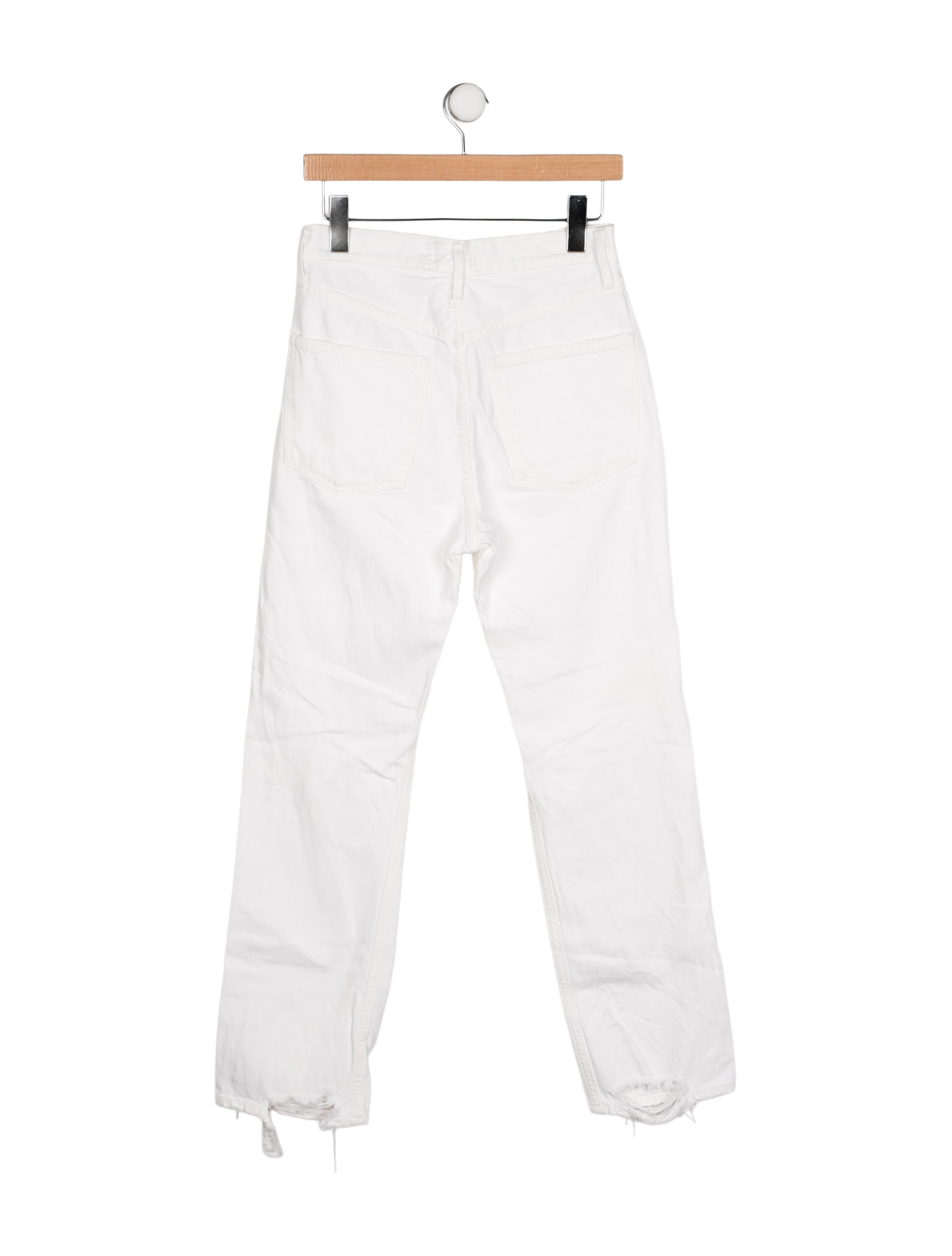 AGOLDE High-Rise Straight Leg Jeans