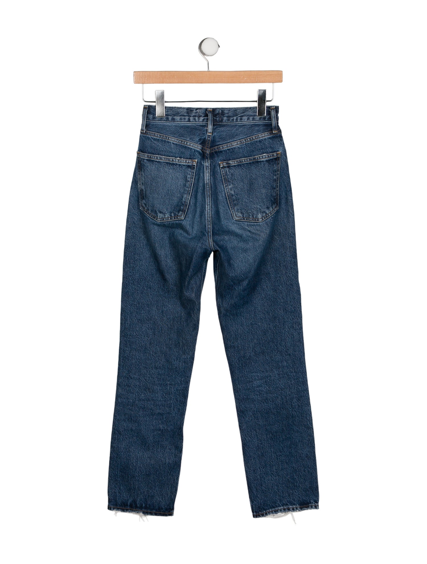 AGOLDE High-Rise Straight Leg Jeans