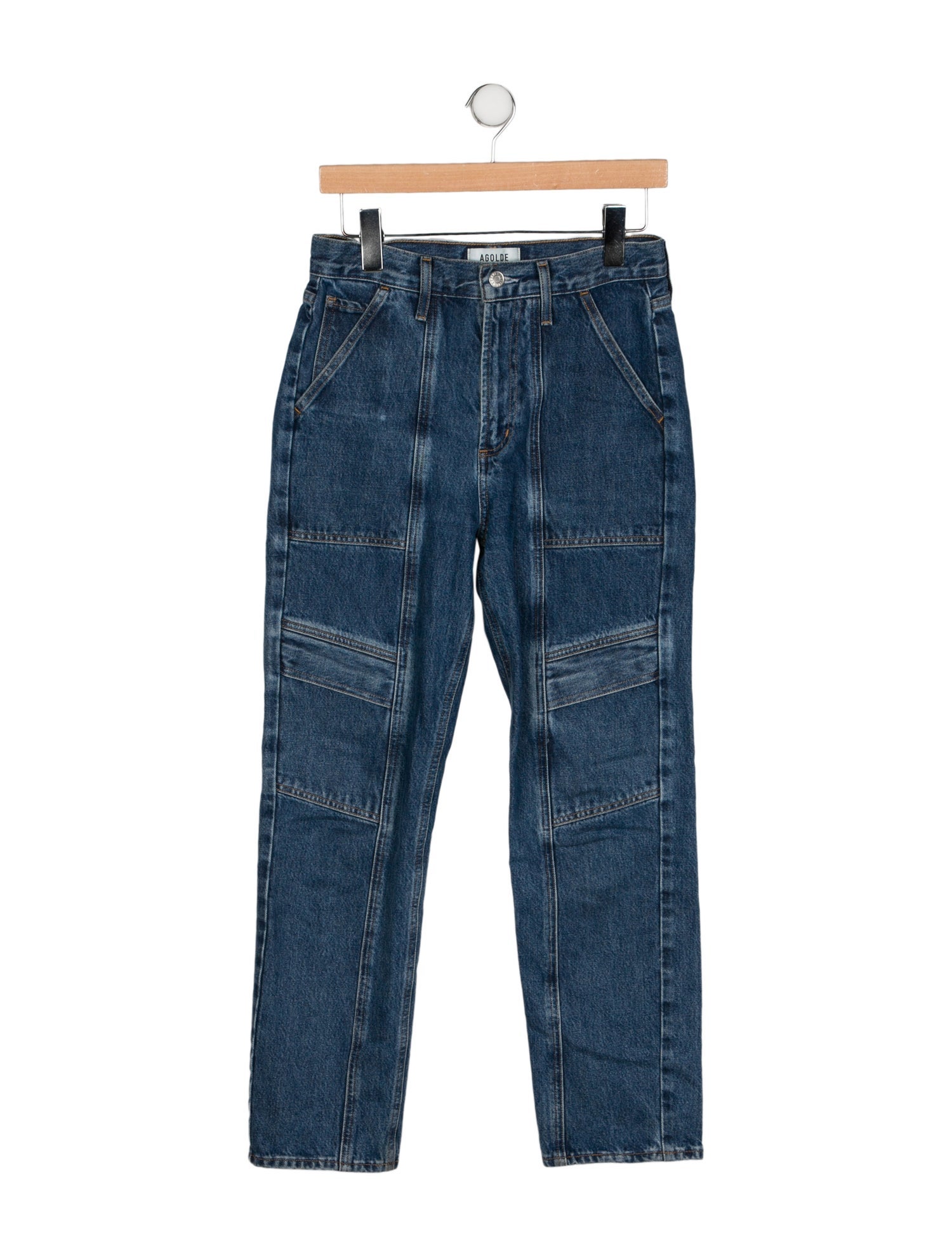 AGOLDE High-Rise Skinny Leg Jeans