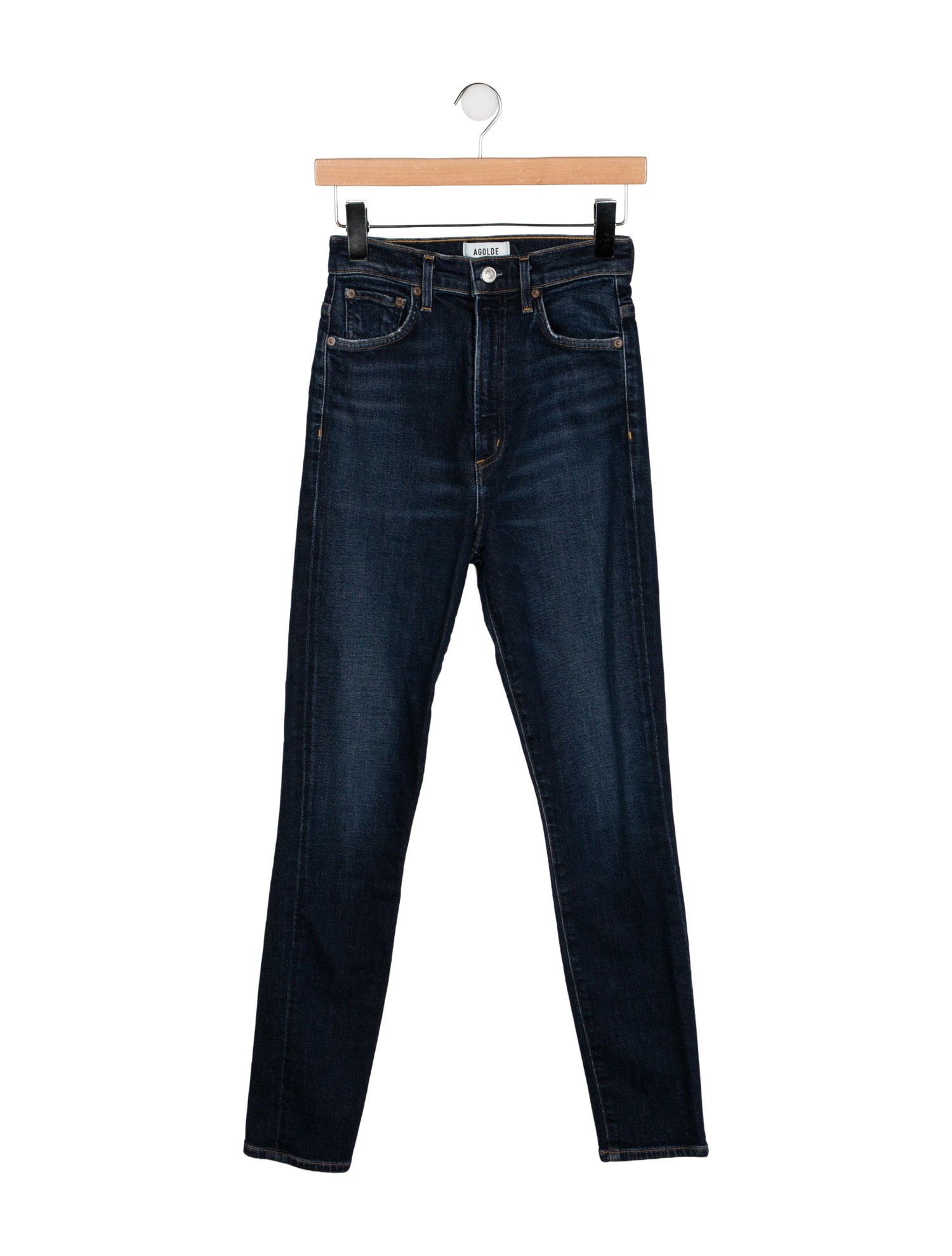 AGOLDE High-Rise Skinny Leg Jeans