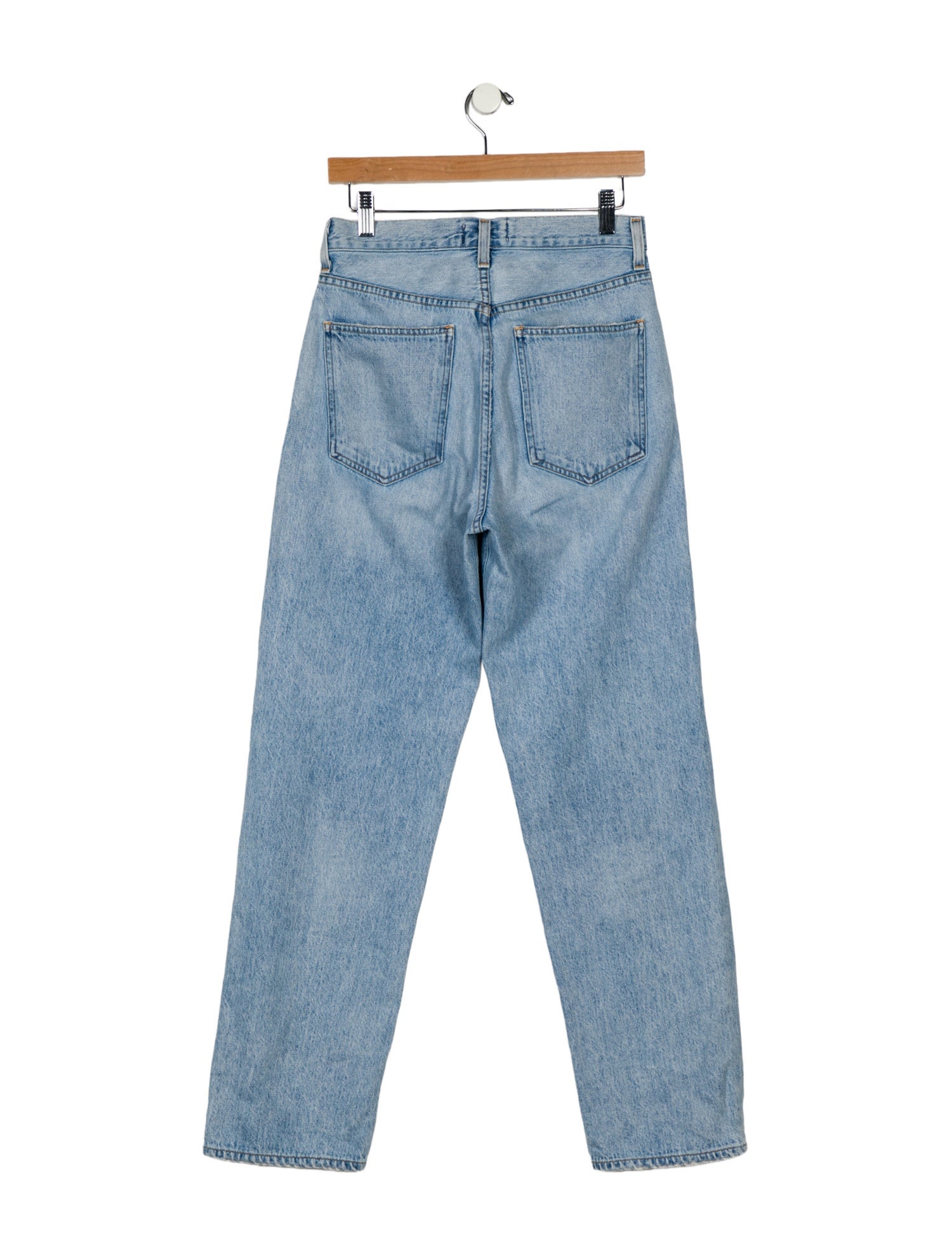 AGOLDE High-Rise Straight Leg Jeans