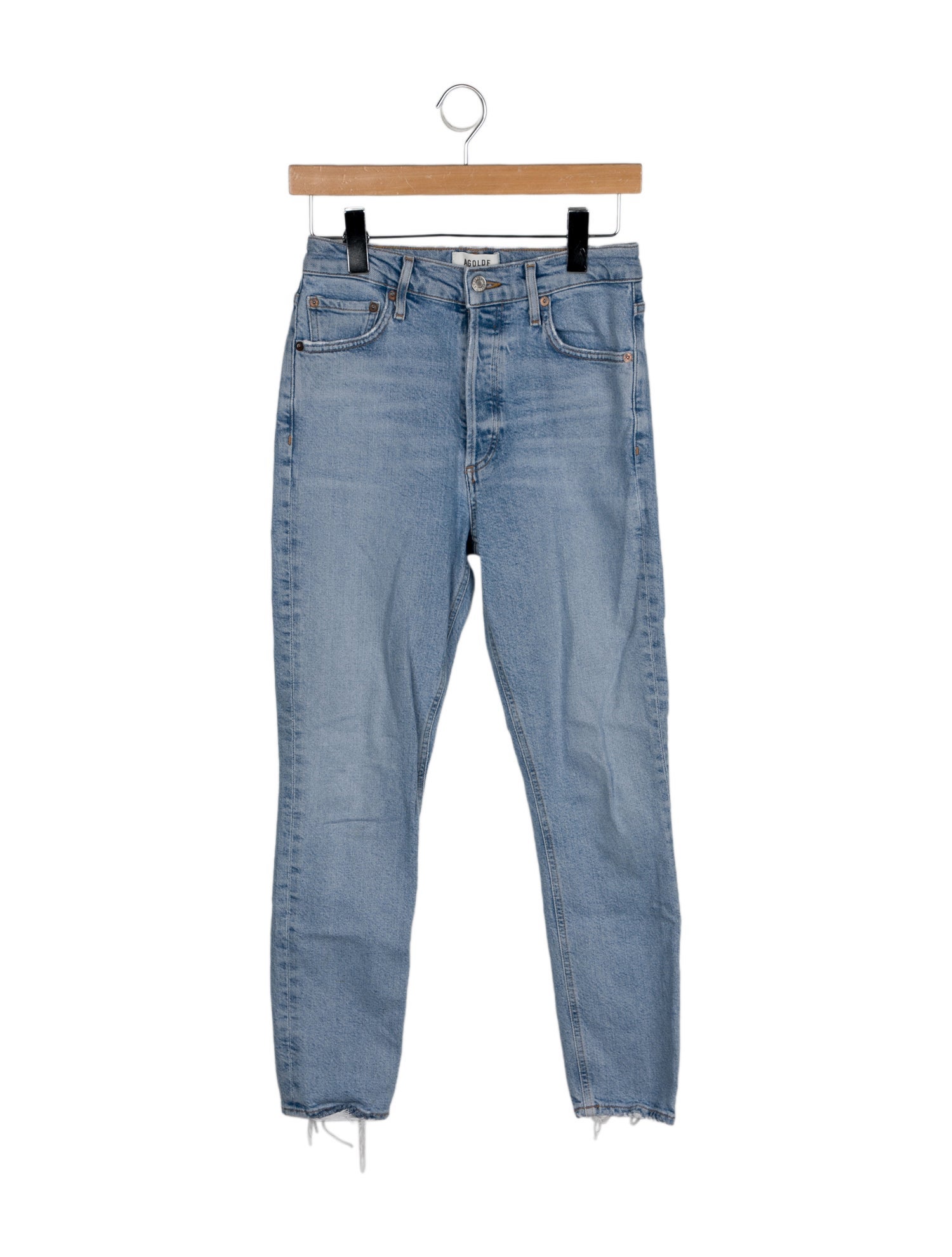 AGOLDE High-Rise Skinny Leg Jeans