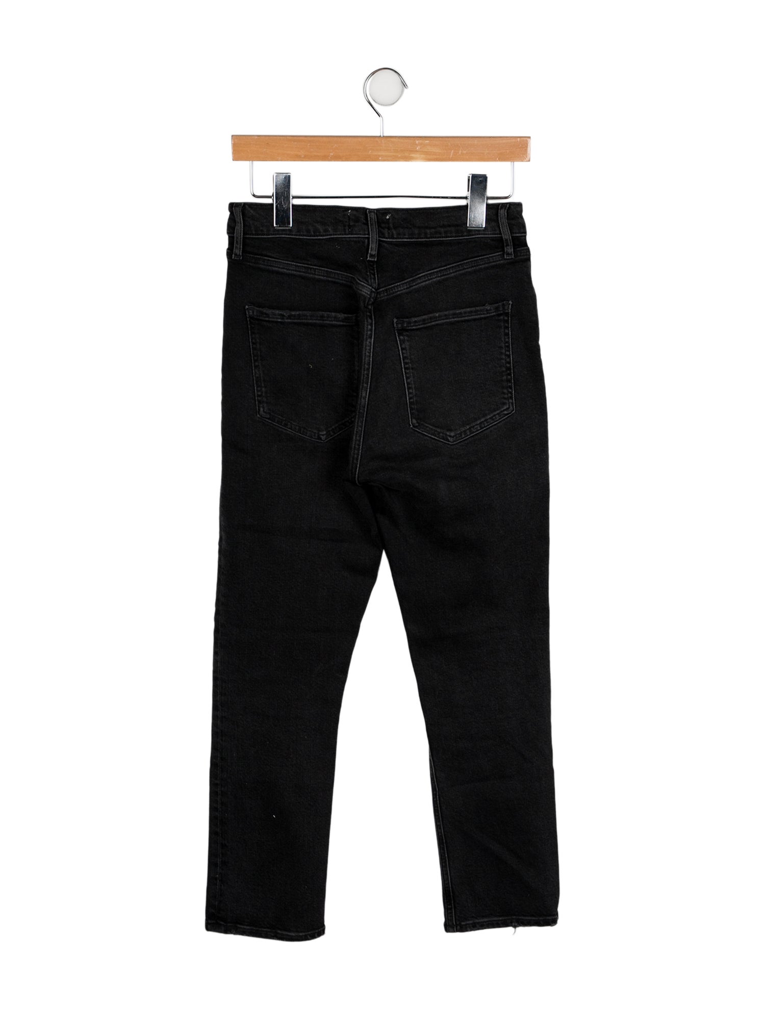 AGOLDE High-Rise Straight Leg Jeans