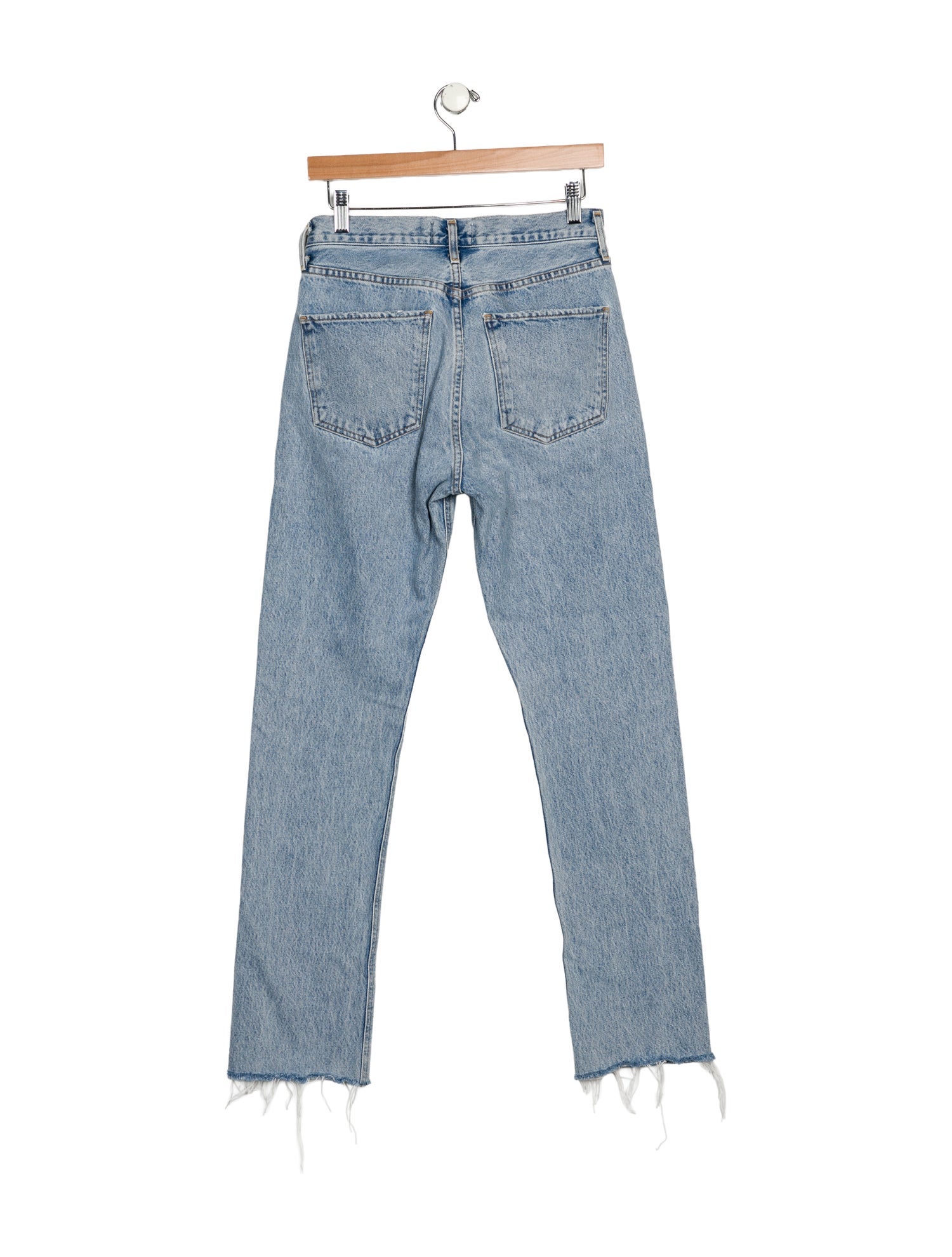 AGOLDE High-Rise Straight Leg Jeans