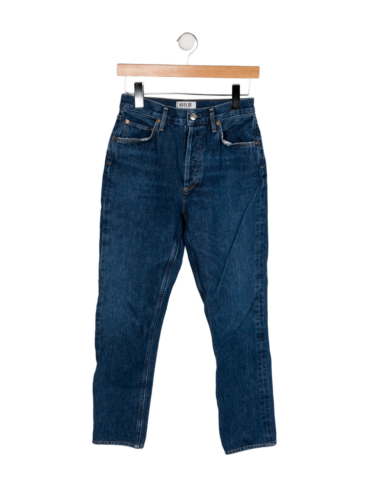 AGOLDE High-Rise Skinny Leg Jeans