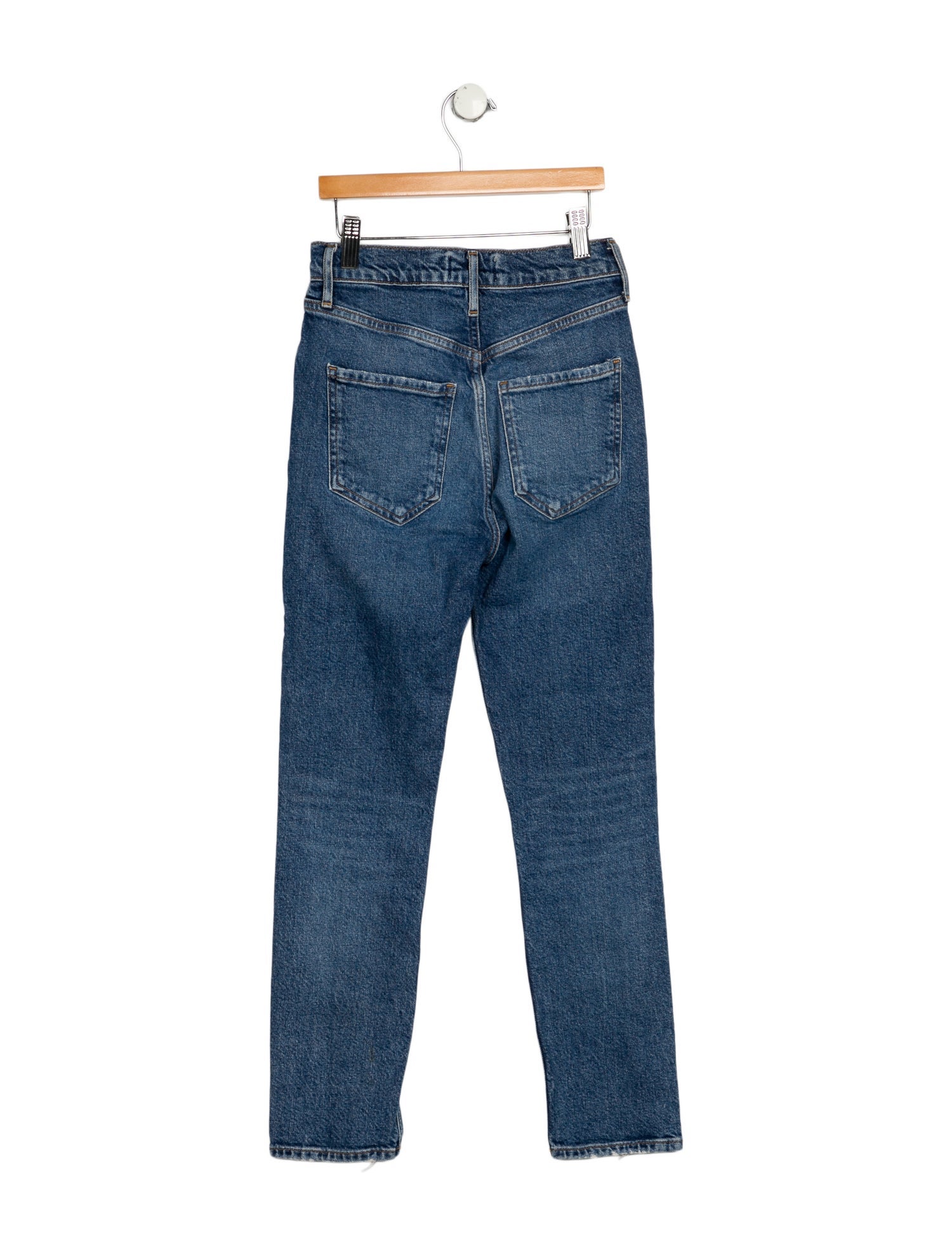 AGOLDE Mid-Rise Skinny Leg Jeans
