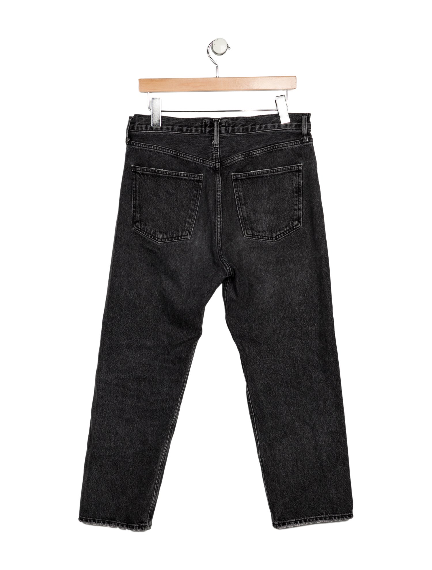 AGOLDE High-Rise Straight Leg Jeans