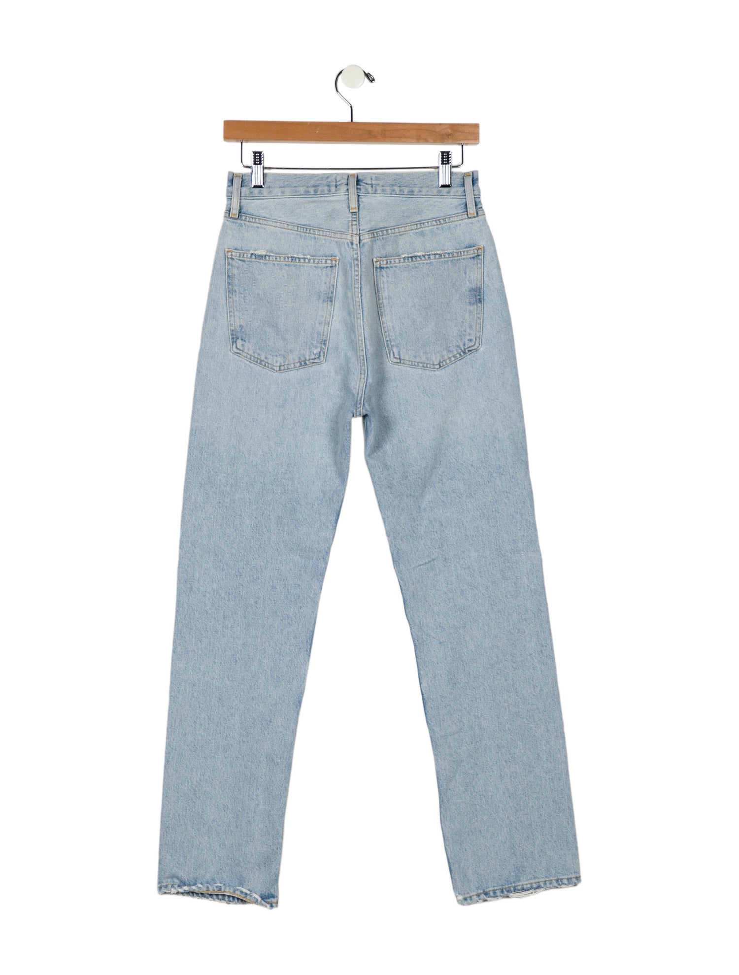 AGOLDE High-Rise Straight Leg Jeans