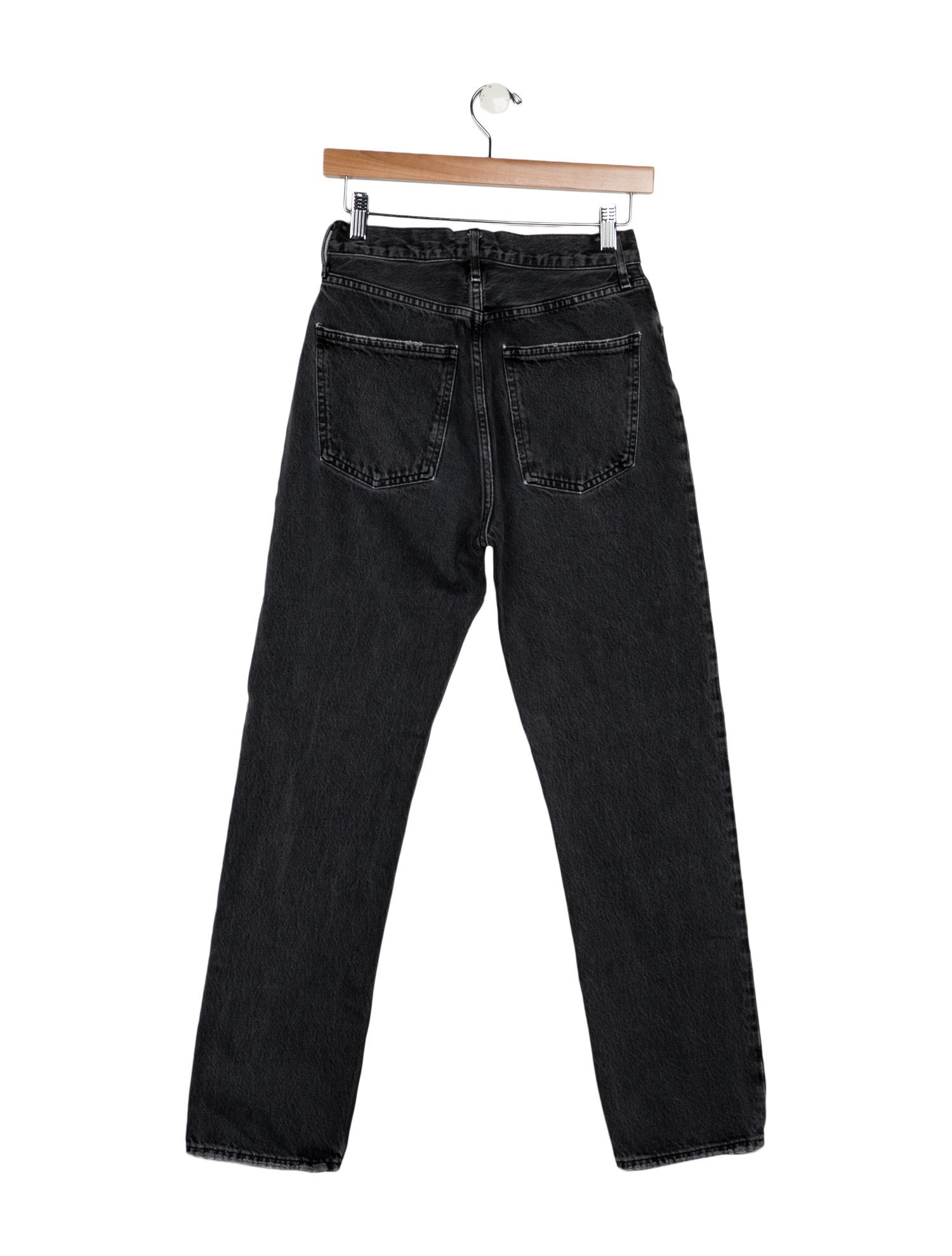 AGOLDE High-Rise Straight Leg Jeans