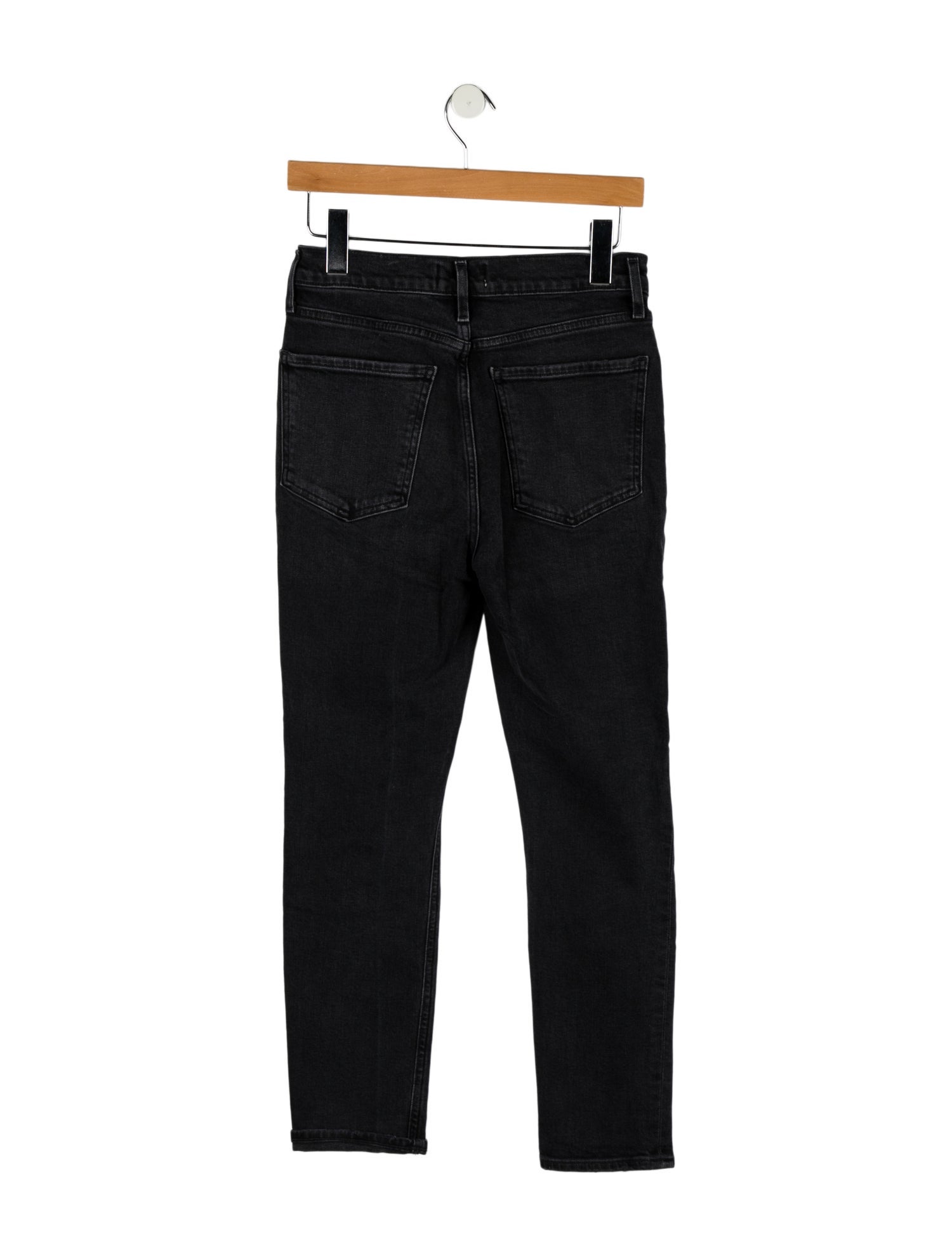 AGOLDE Mid-Rise Skinny Leg Jeans
